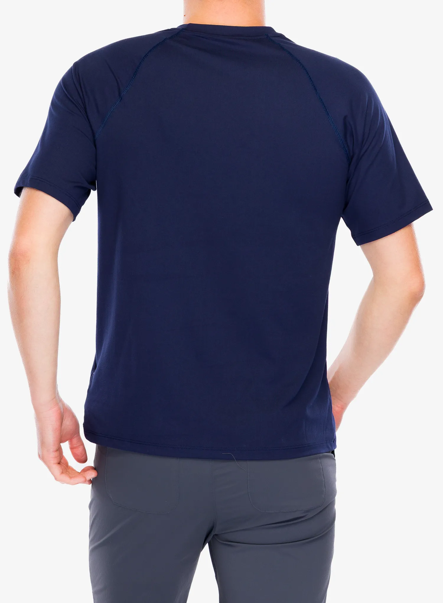 Tričko s potiskem Marmot Windridge Graphic S/S - arctic navy