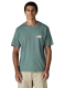 Tričko s potiskem Patagonia 73 Skyline T-Shirt - blue sage