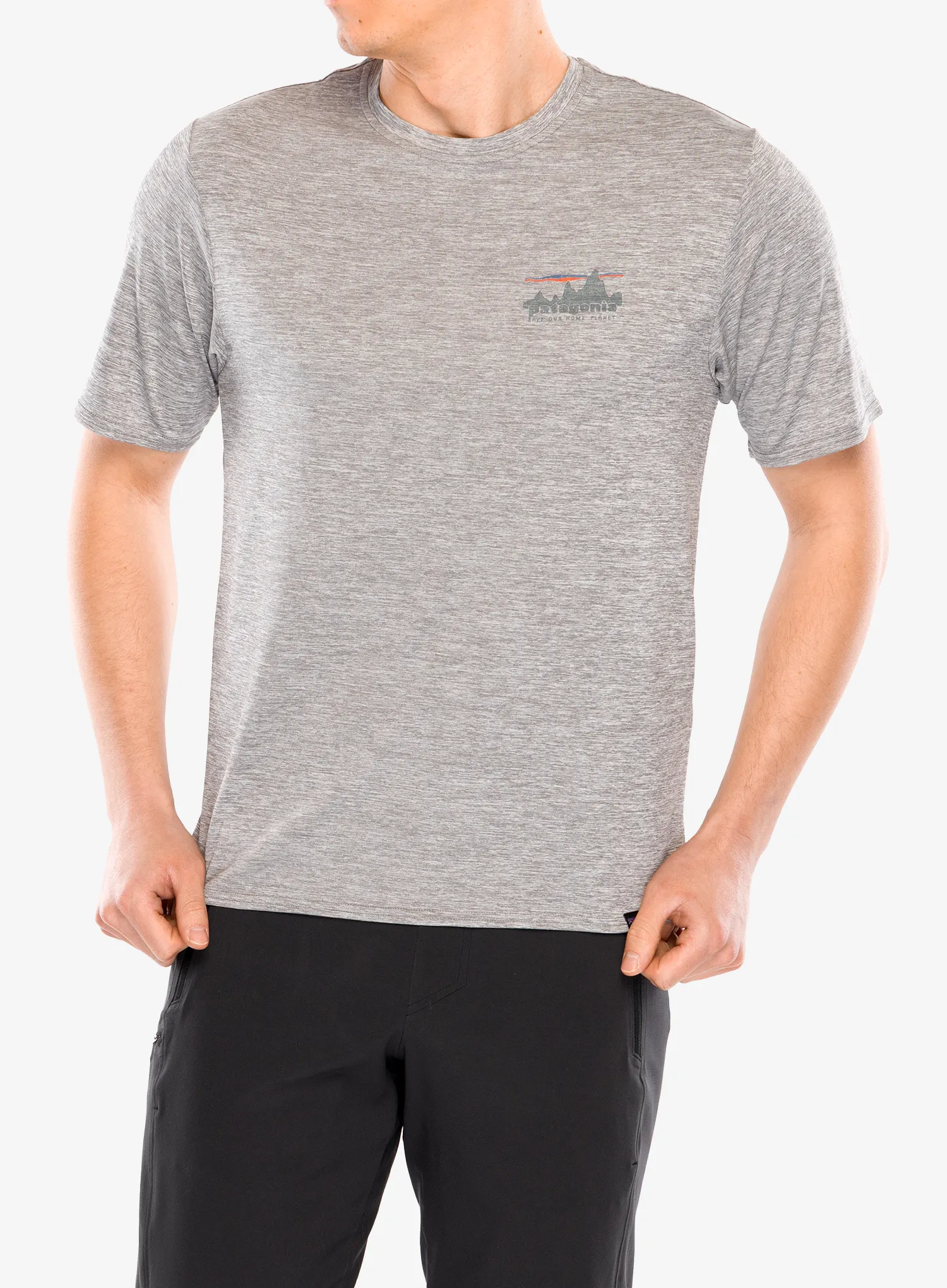 Tričko s potiskem Patagonia Cap Cool Daily Graphic Shirt - 73 skyline/feather grey