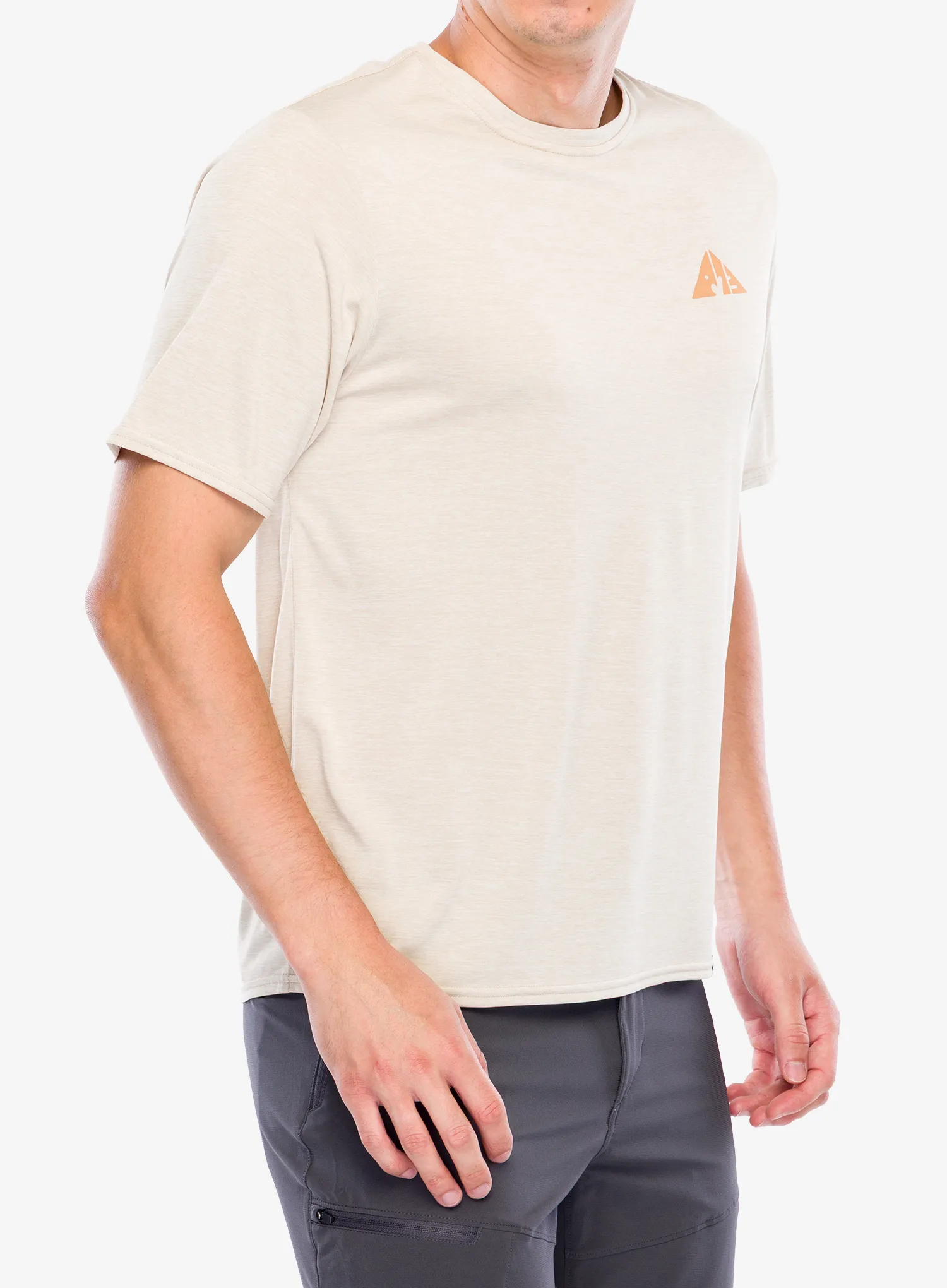 Tričko s potiskem Patagonia Cap Cool Daily Graphic Shirt Lands - driftways/pumice x-dye