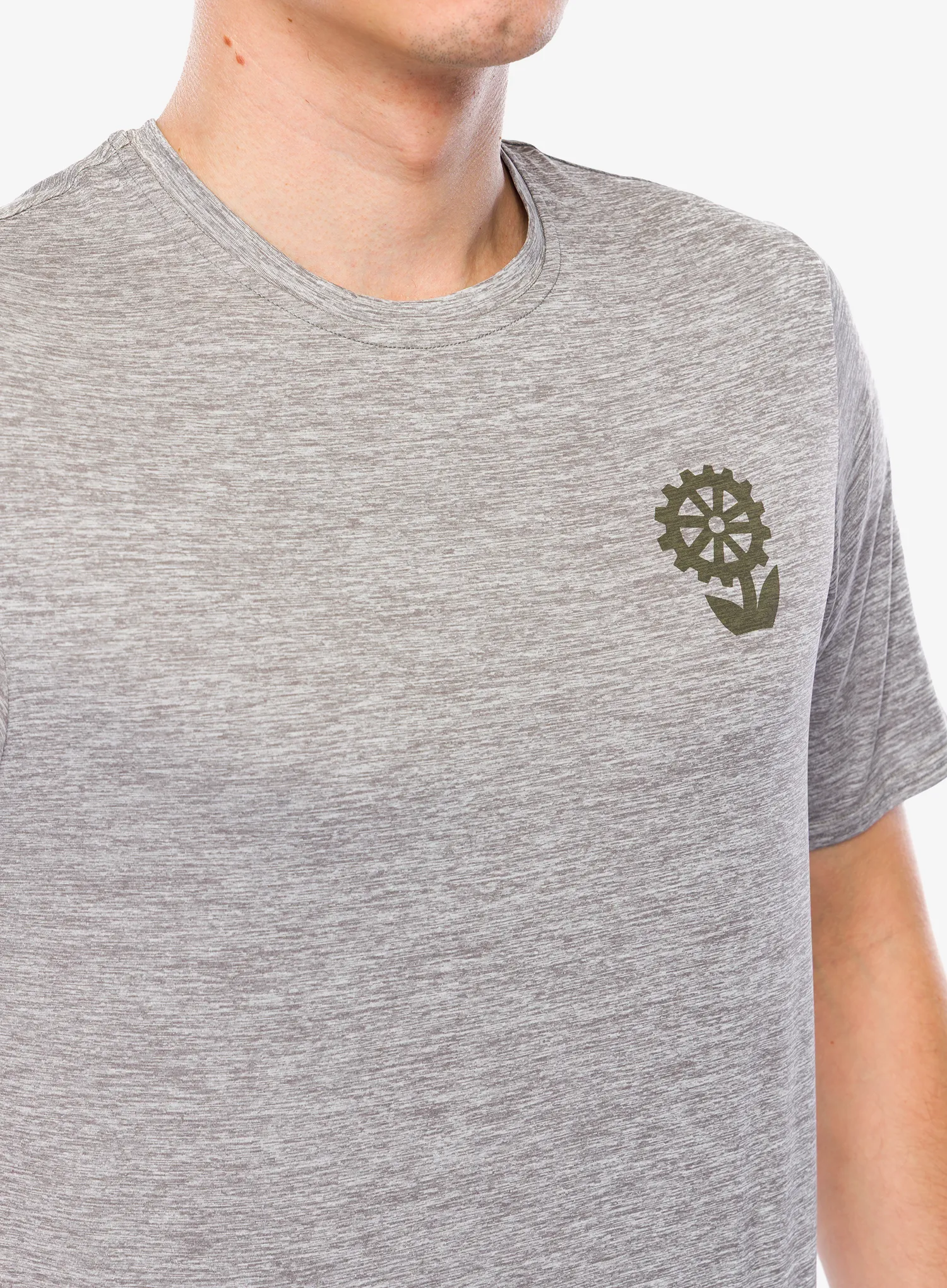 Tričko s potiskem Patagonia Cap Cool Daily Graphic Shirt Lands - hike-a-bike/feather grey