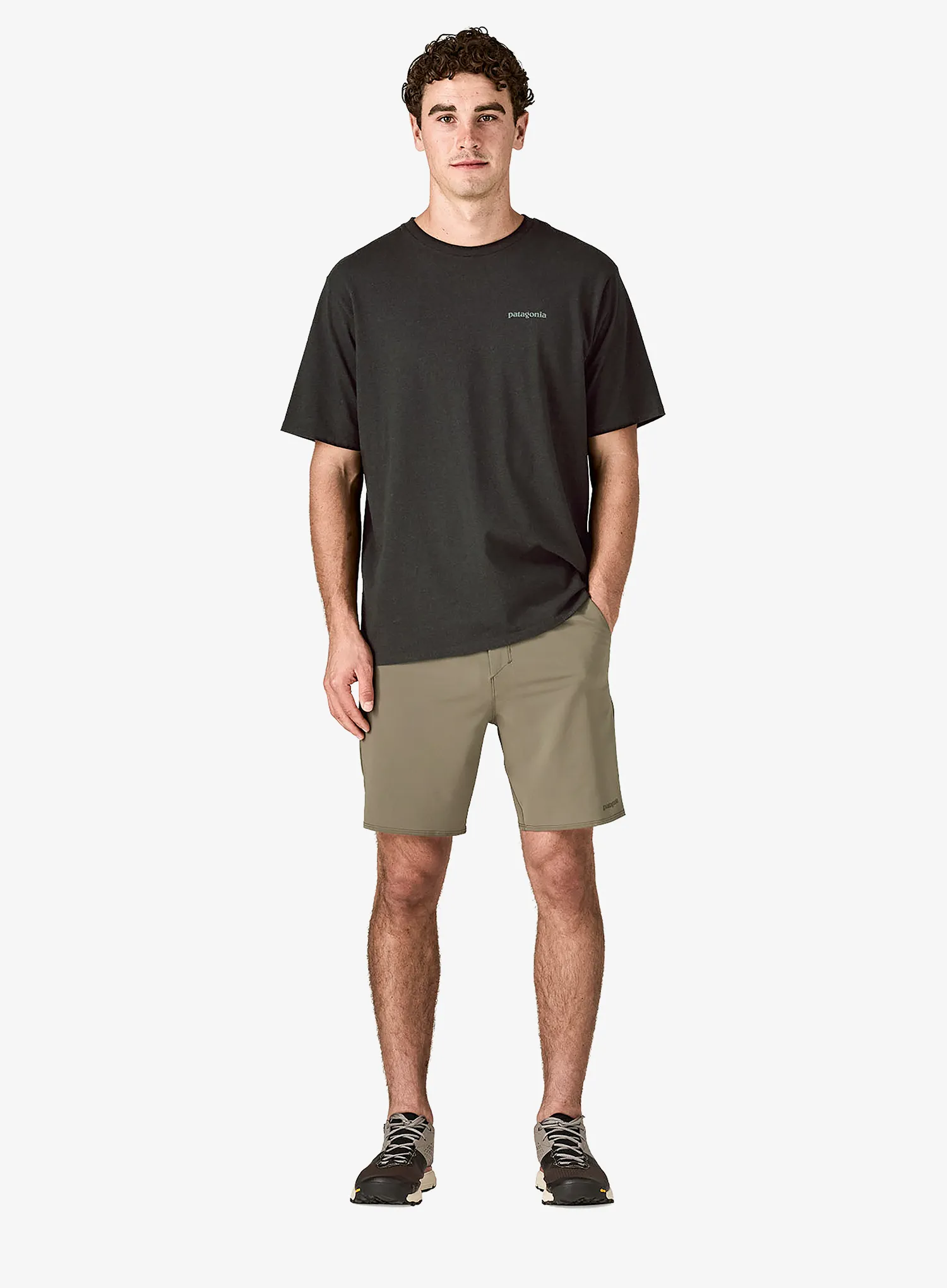 Tričko s potiskem Patagonia Flying Fish Responsibili-Tee - ink black