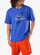 Tričko s potiskem Rossignol Graphic Waterfall Tee - dazzle blue