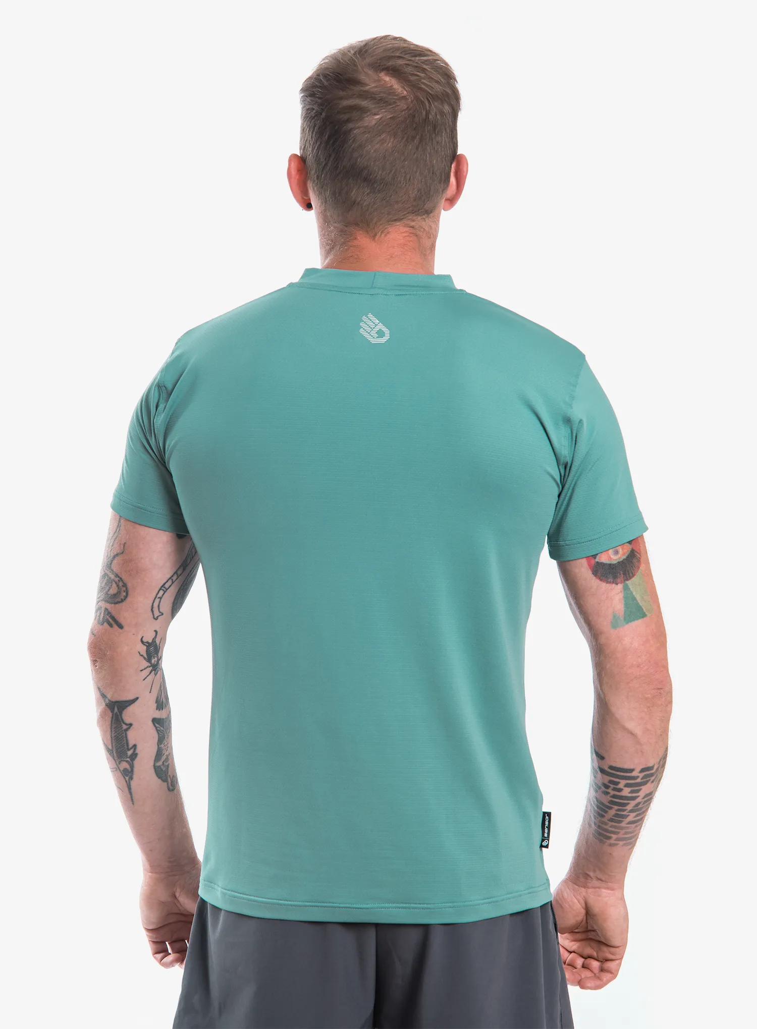 Tričko s potiskem Sensor Coolmax Techtee SS Compass - mint