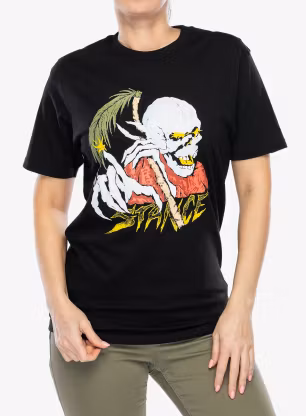 Tričko s potiskem Stance Palm Slayer SS - black