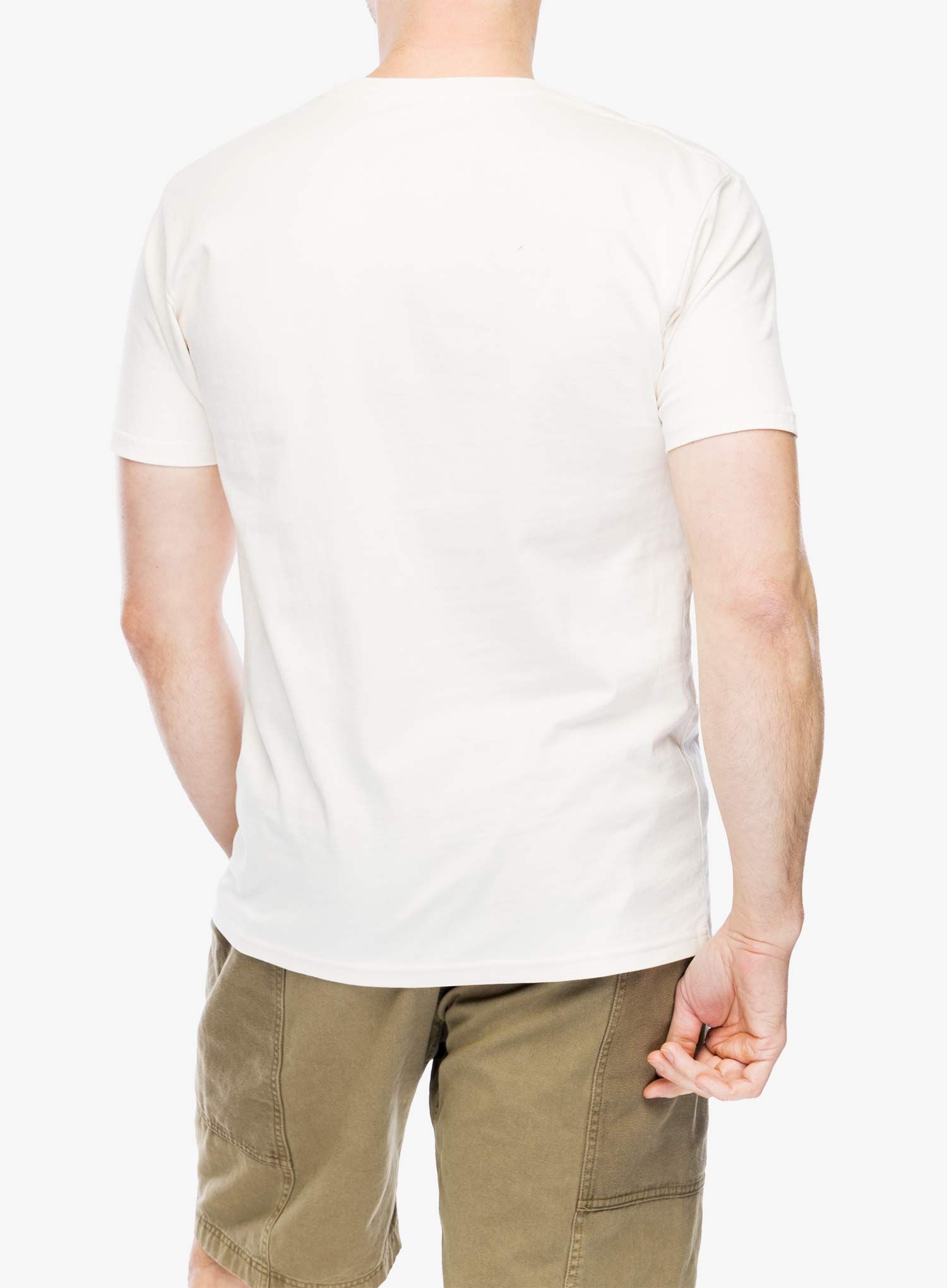Tričko s potiskem Stance Triple Threat SS - vintage white