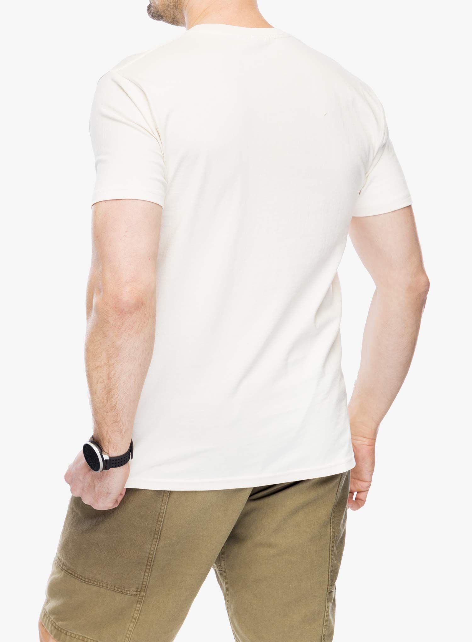 Tričko s potiskem Stance Triple Threat SS - vintage white