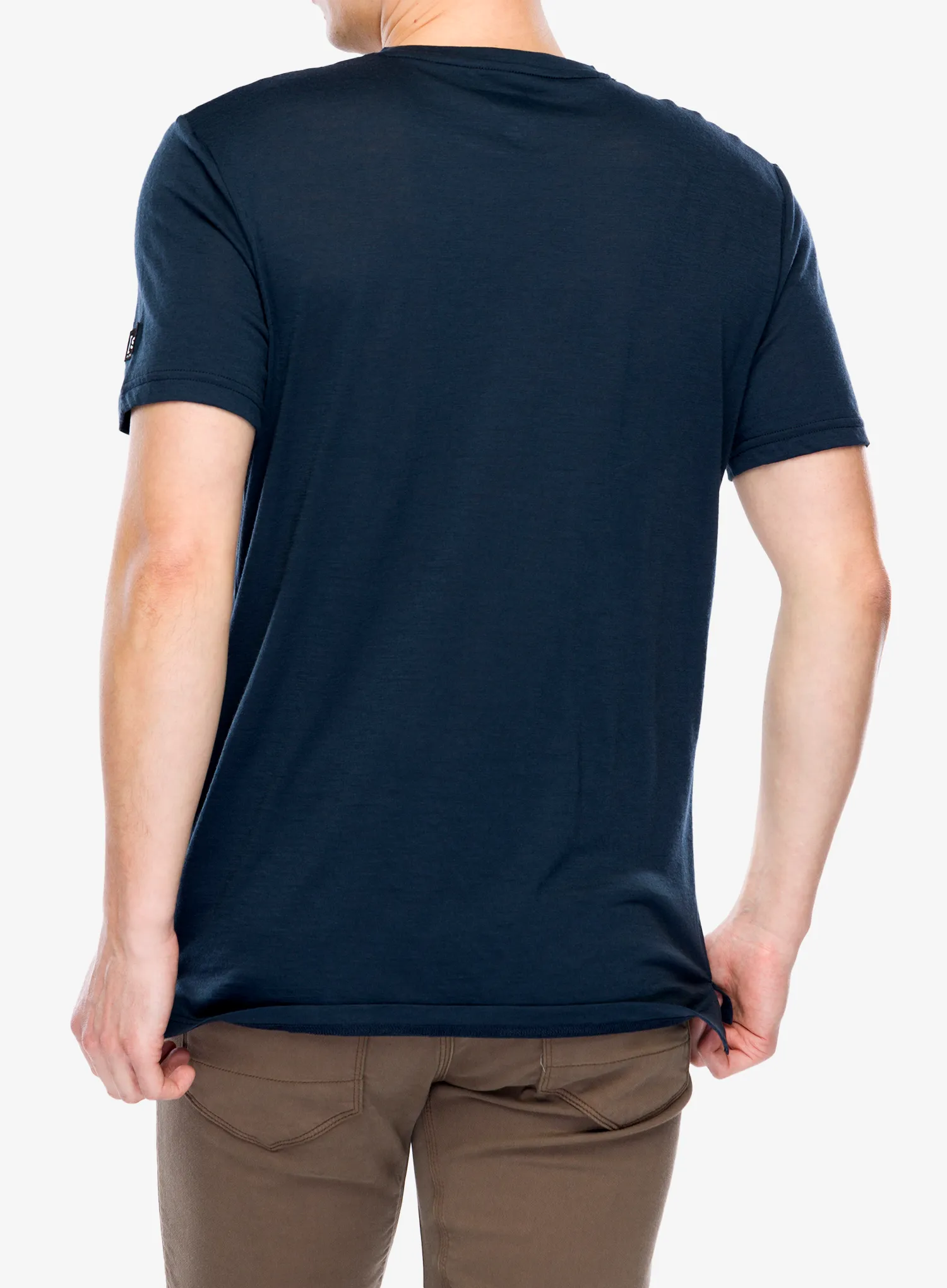 Tričko s potiskem Super.natural Better Bike Tee - blueberry/vapor grey