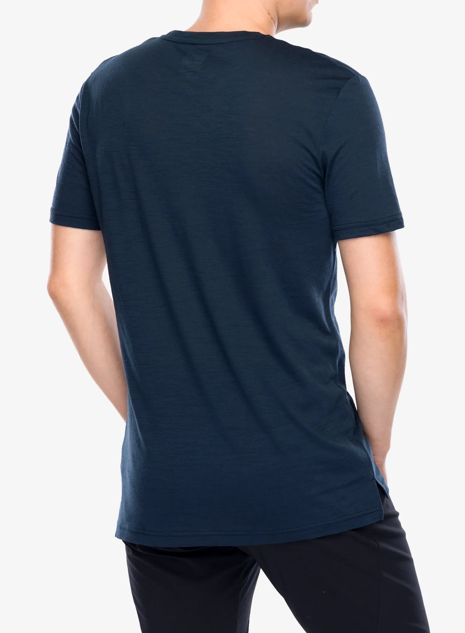 Tričko s potiskem Super.natural Mountain Vibes Tee - blueberry/various