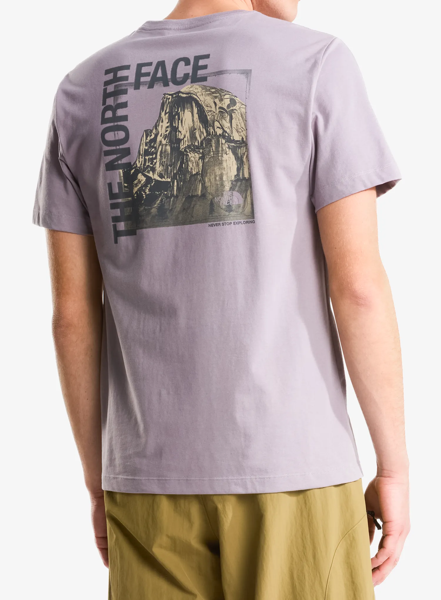 Tričko s potiskem The North Face Half Dome Photo Reg SS Tee - transcendent