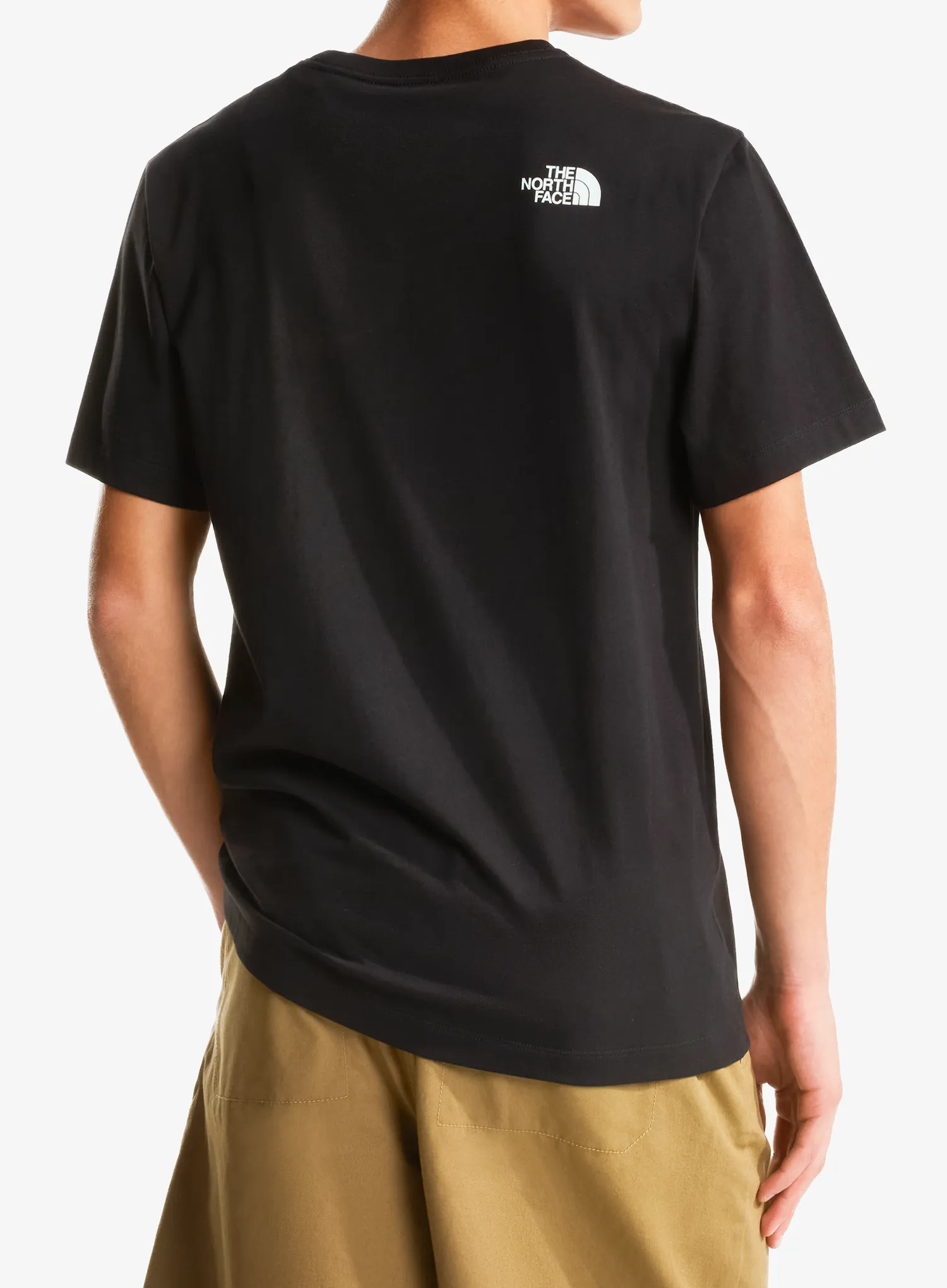 Tričko s potiskem The North Face Mountain Line Regular SS Tee - tnf black