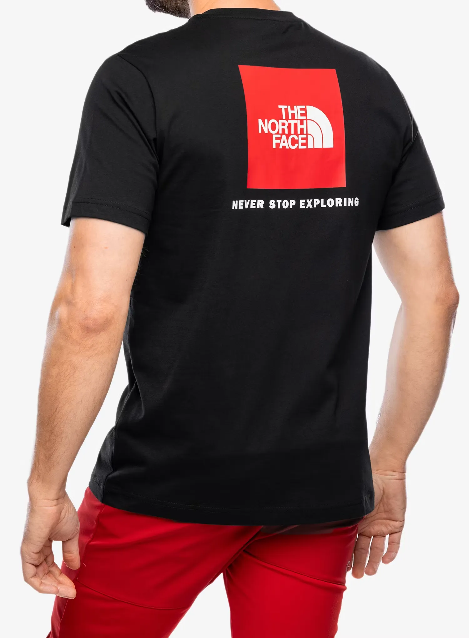Tričko s potiskem The North Face S/S Redbox Tee - tnf black