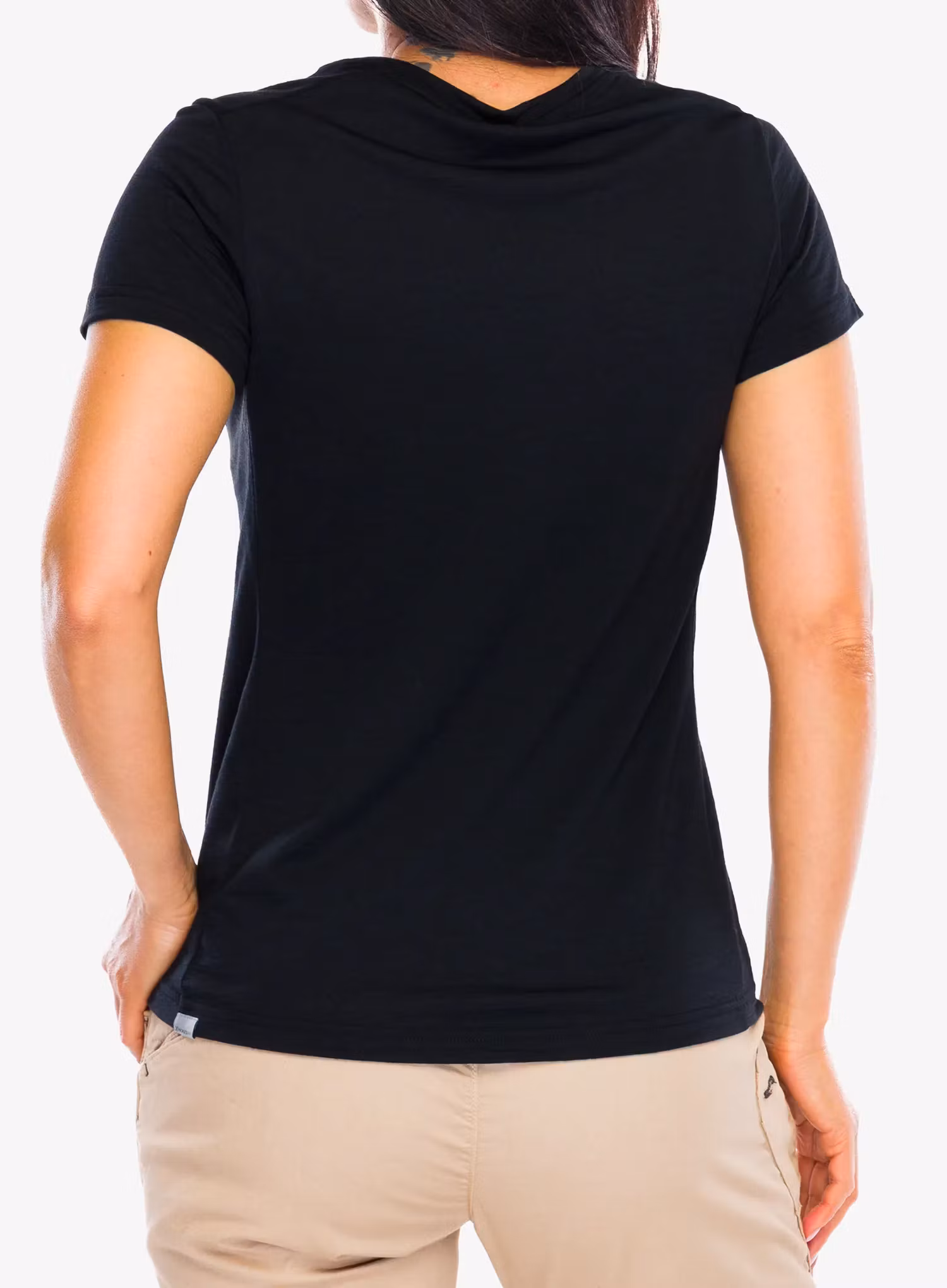 Merino triko dámské Houdini Desoli Tee - true black