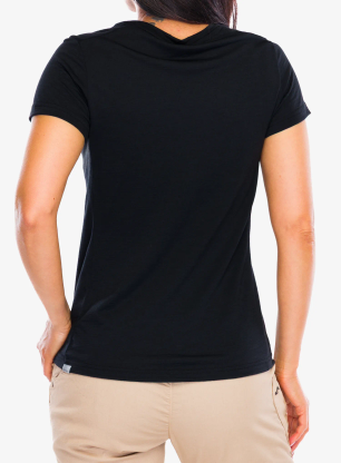 Merino triko dámské Houdini Desoli Tee - true black