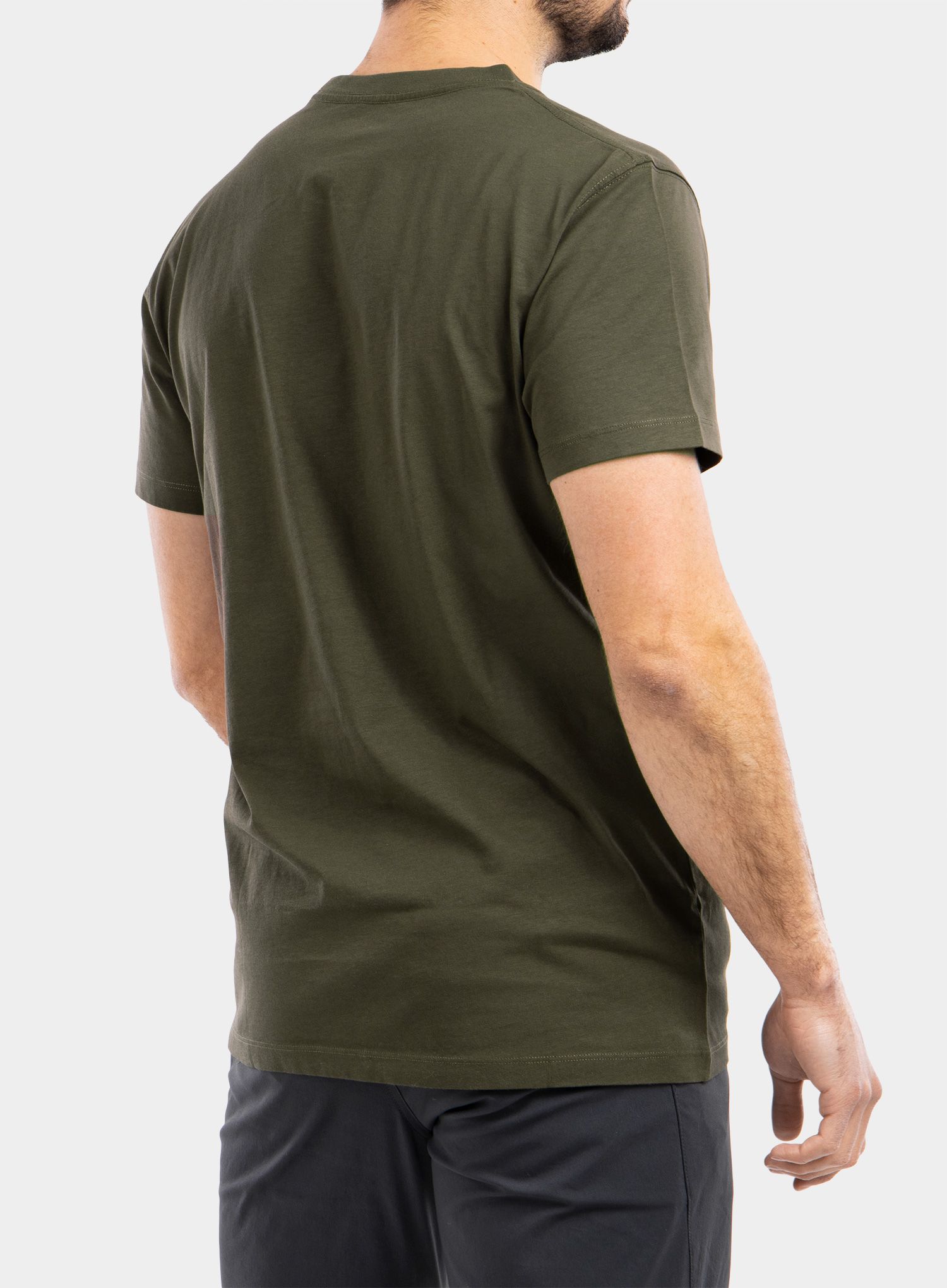 Bavlněné tričko Fjallraven Arctic Fox T-shirt - dark olive
