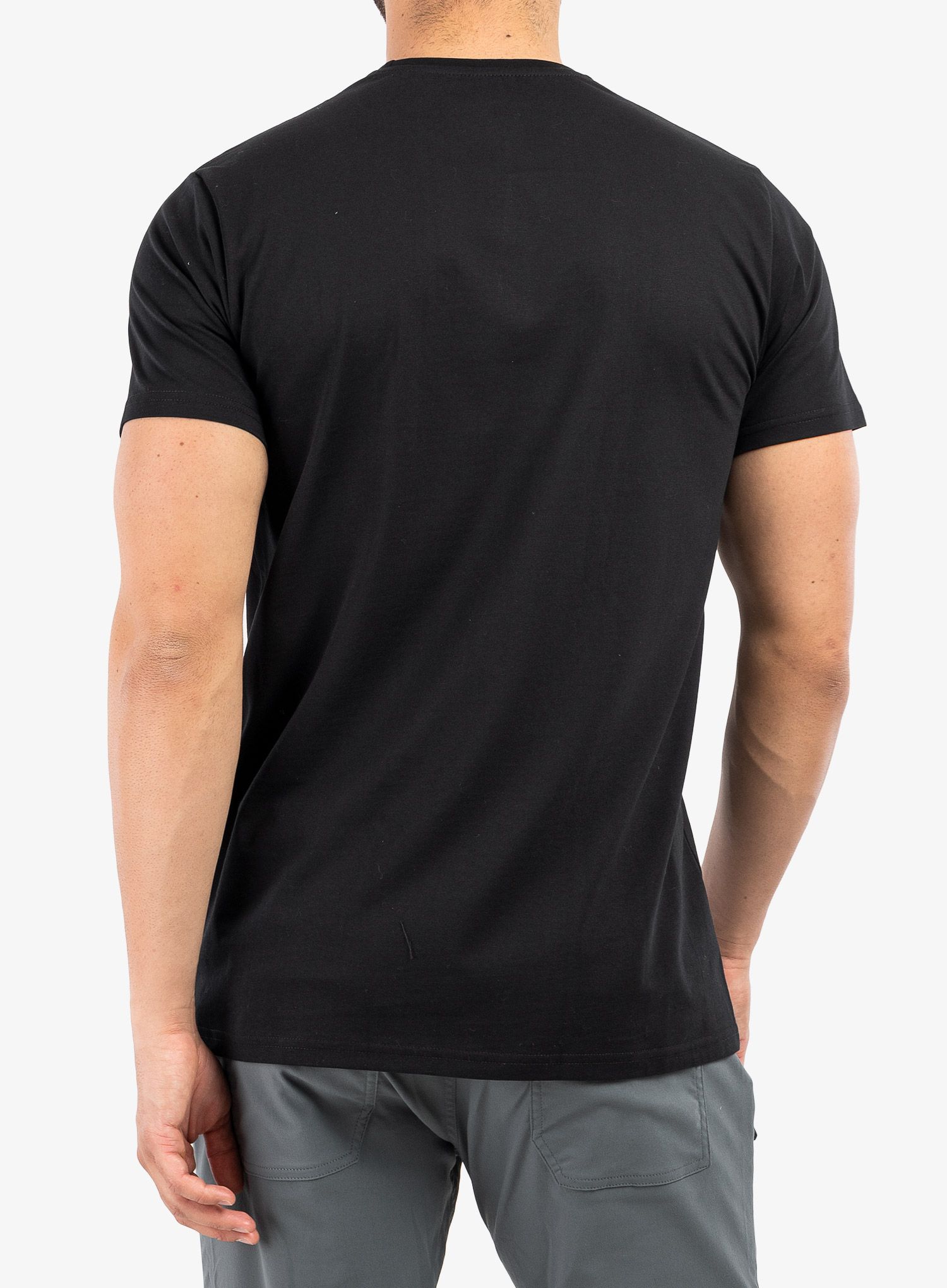 Bavlněné tričko Majesty Logo - black