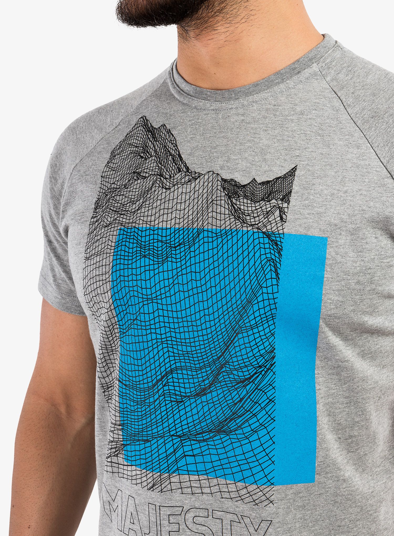 Bavlněné tričko Majesty Super T-shirt - grey