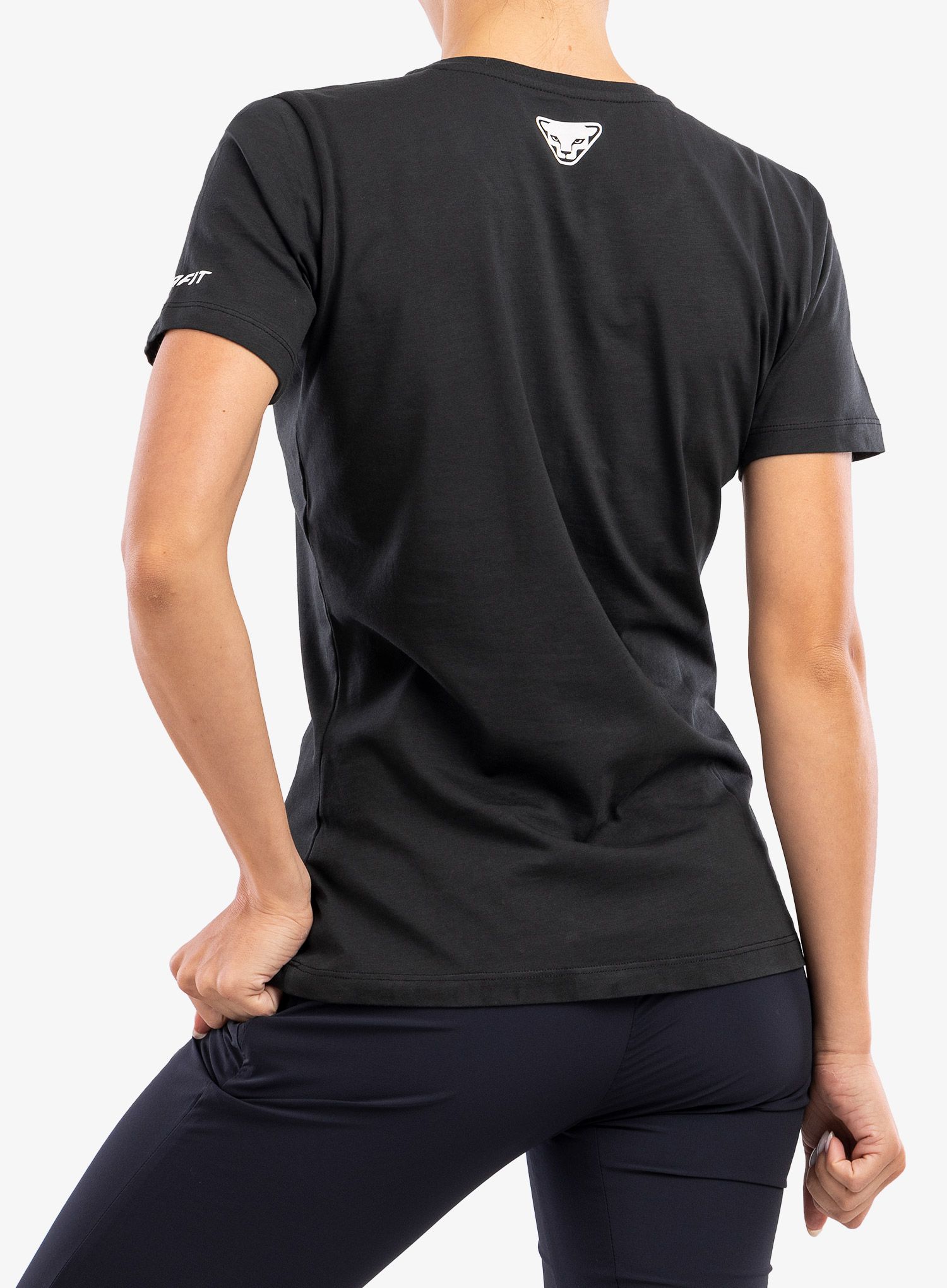 Dámské tričko Dynafit Graphic Cotton T-Shirt - black out/skis