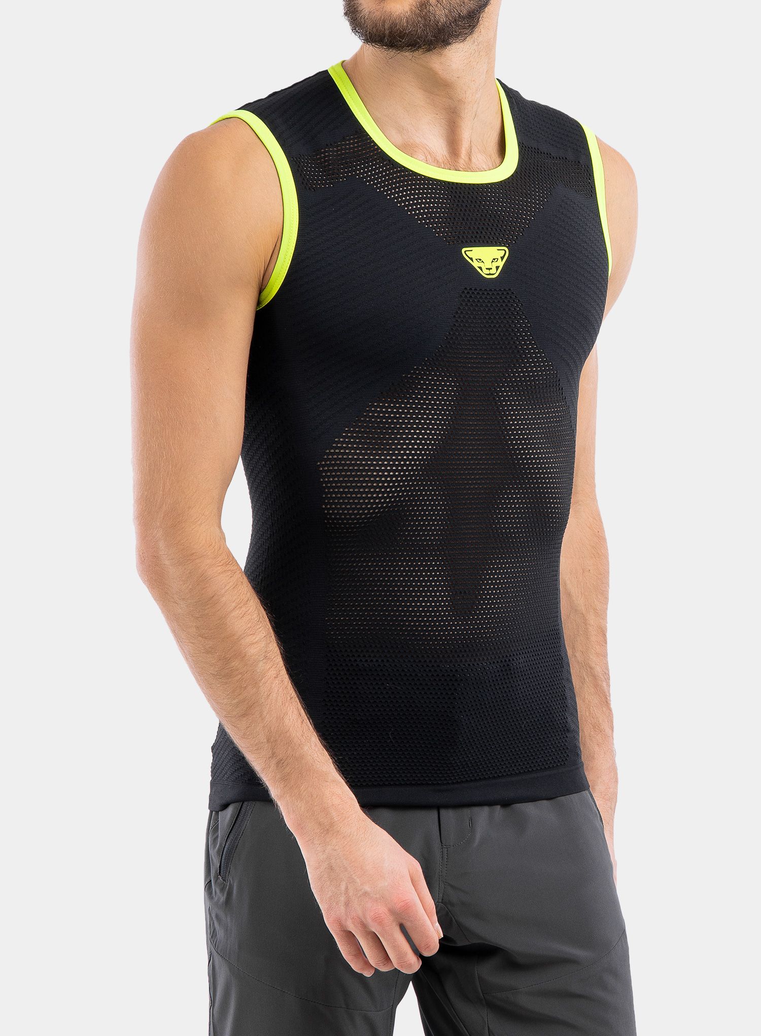 Tričko Dynafit Race Dryarn Net Top - black out