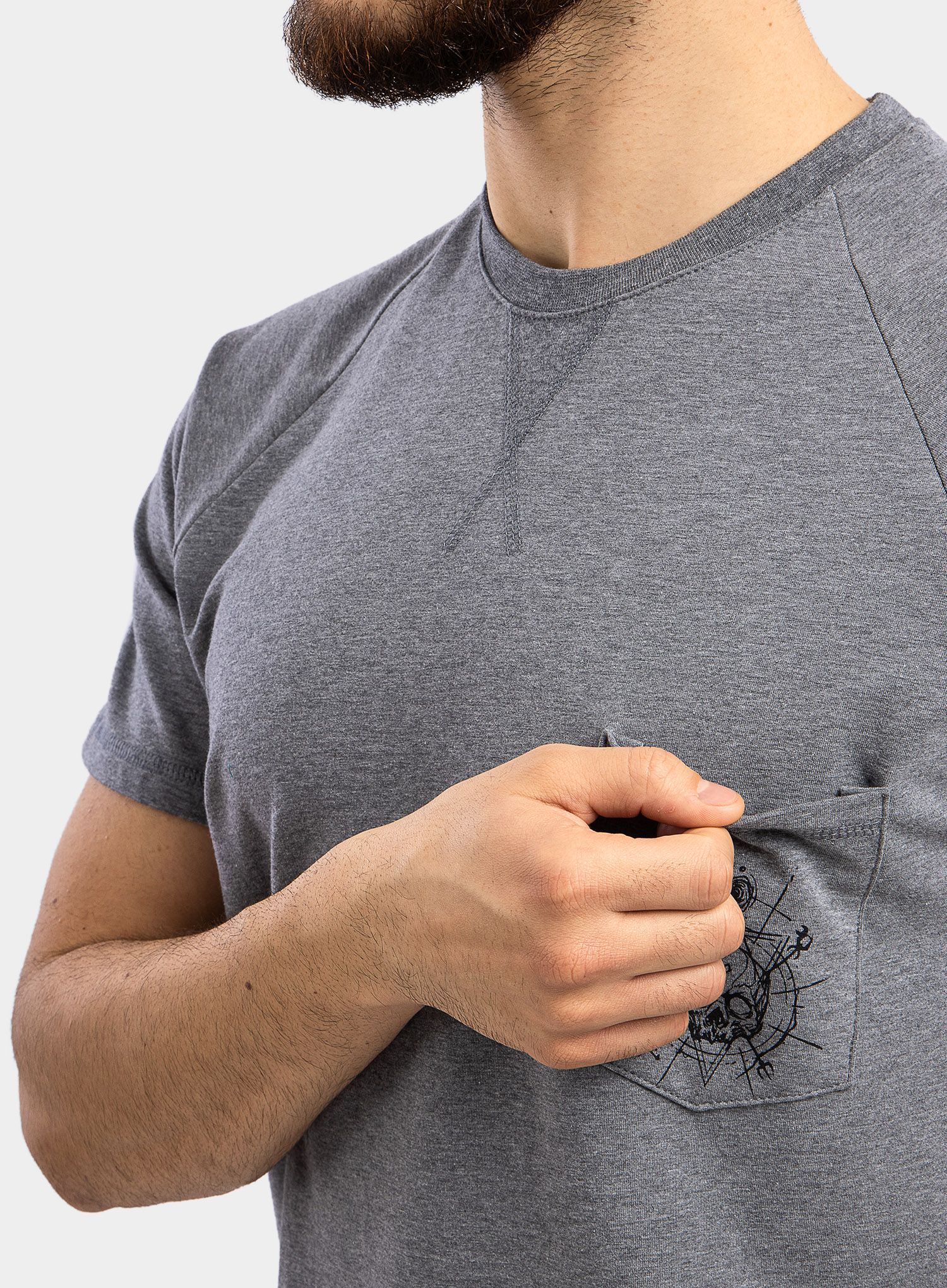 Bavlněné tričko Majesty Vanguard T-Shirt - grey