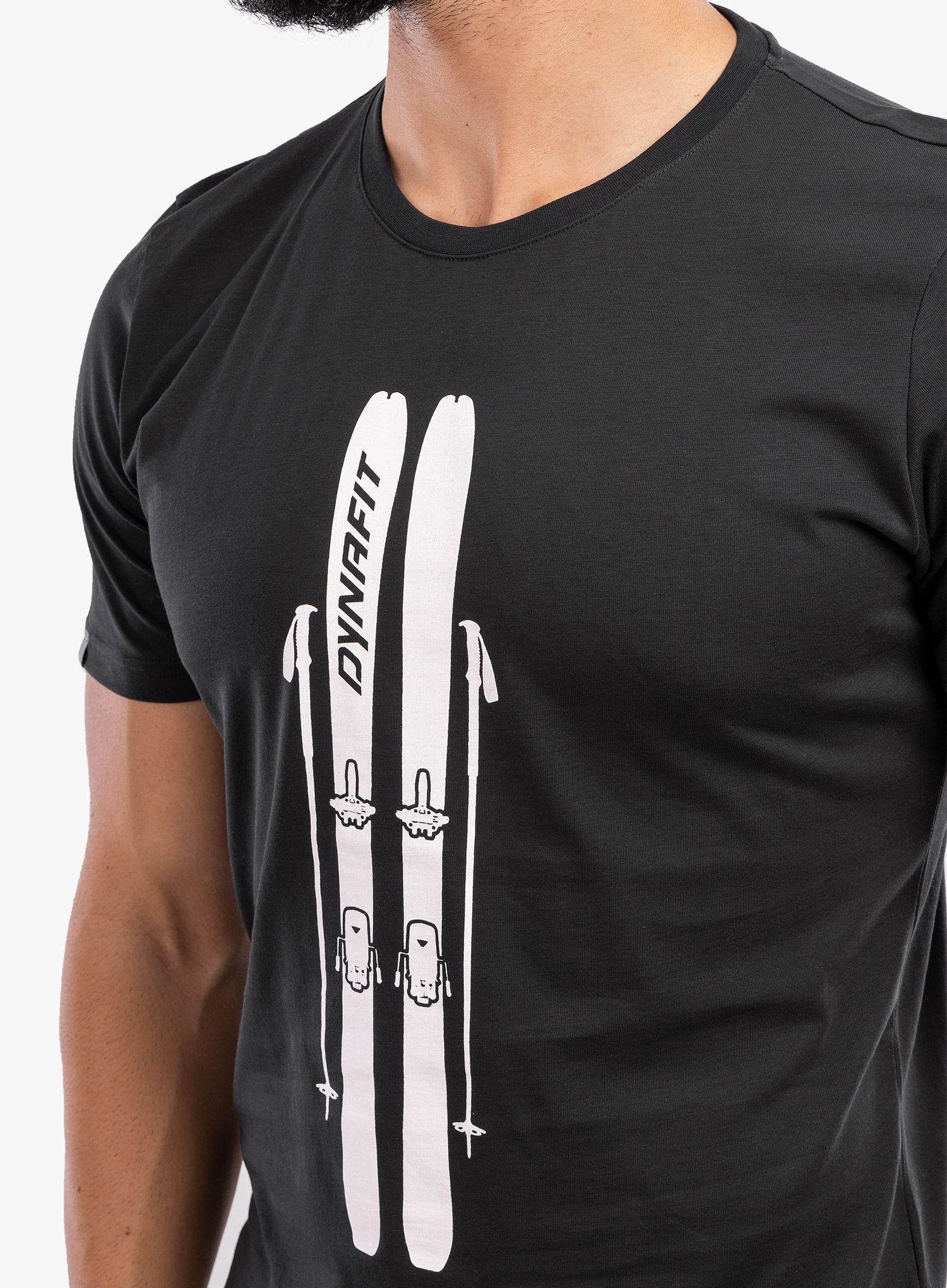 Pánské tričko Dynafit Graphic Cotton T-Shirt - black out/skis