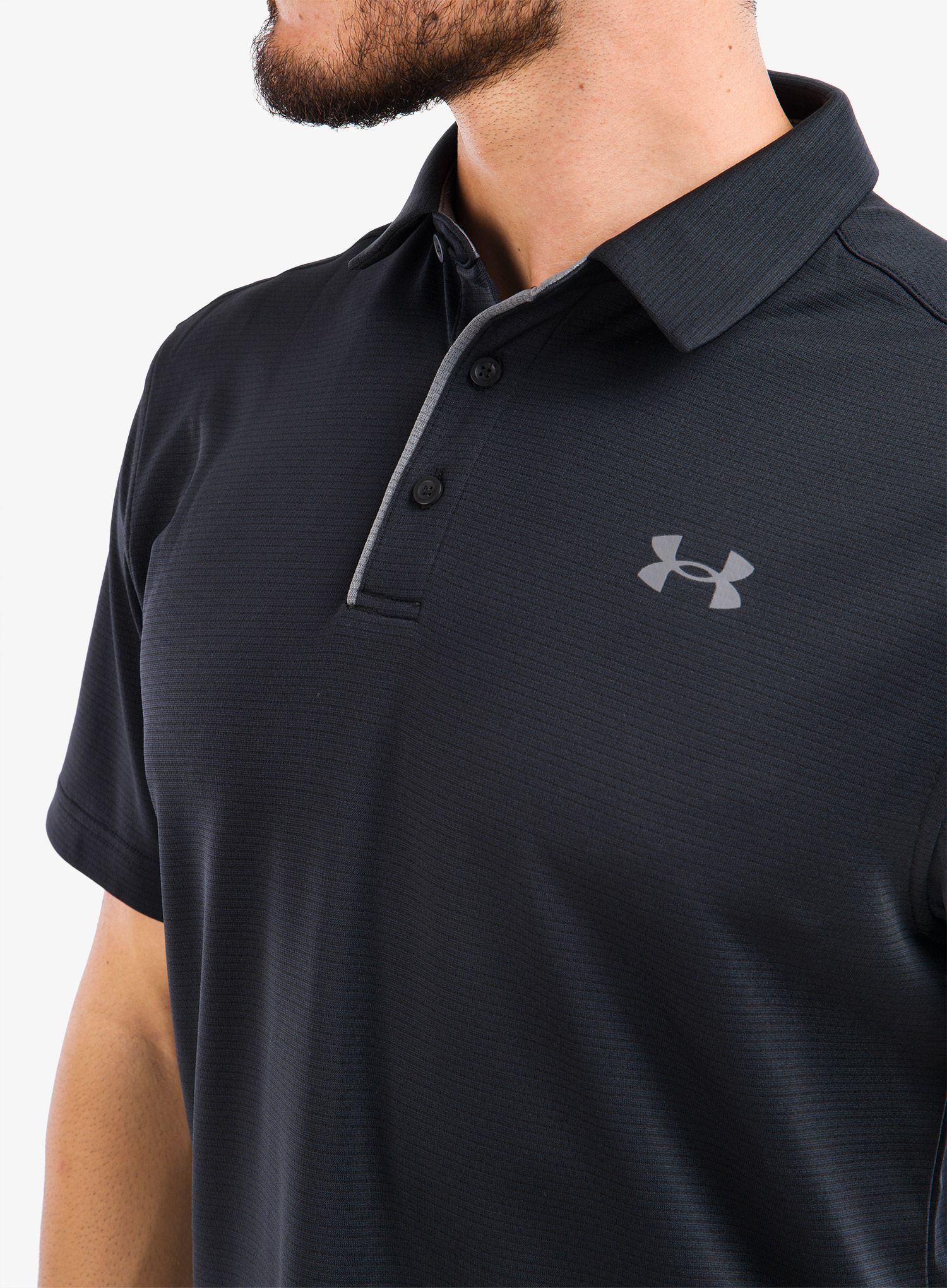 Polokošila Under Armour Tech Polo - black/graphite