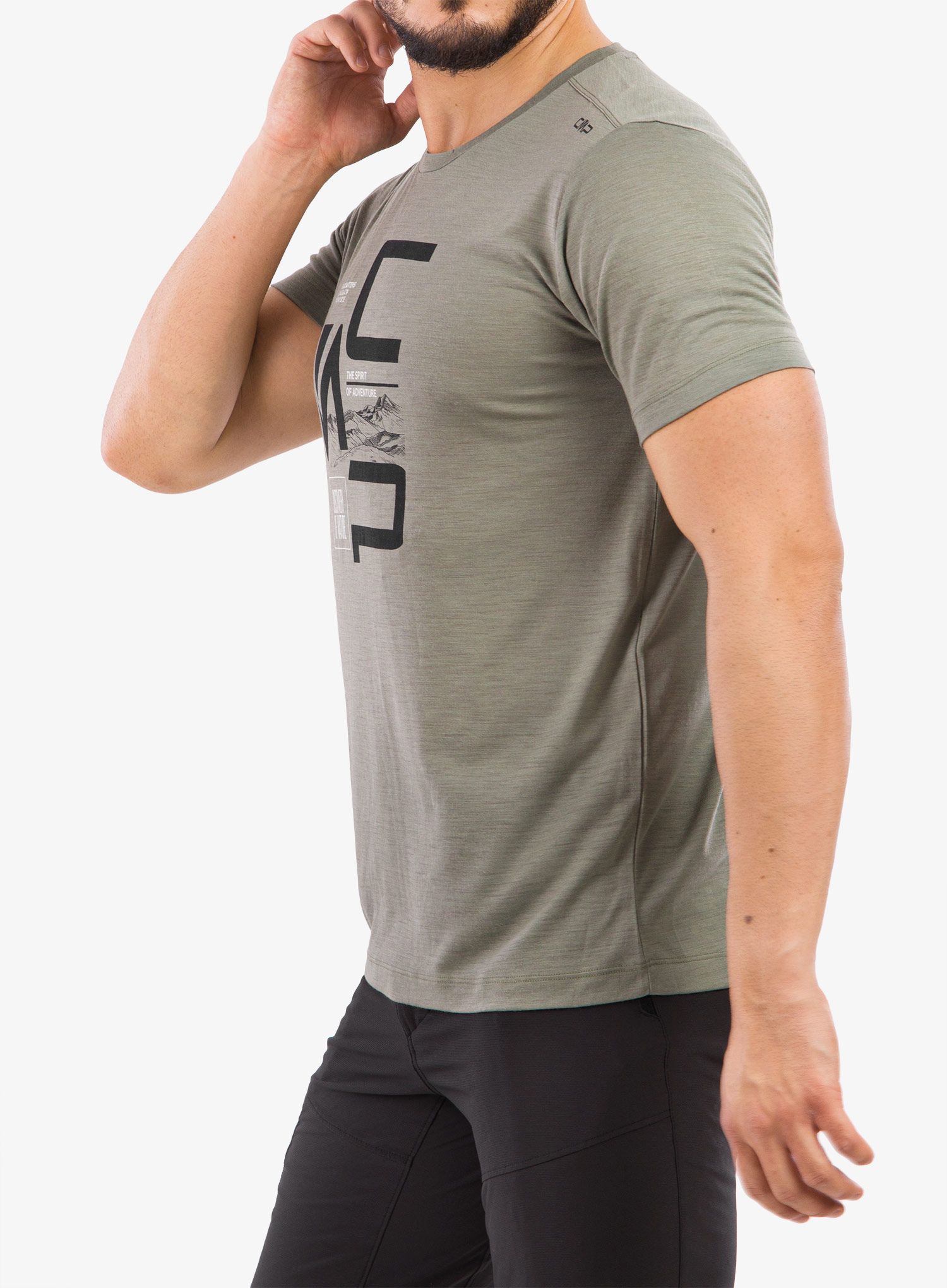 Cyklistické tričko CMP Neil T-Shirt - torba
