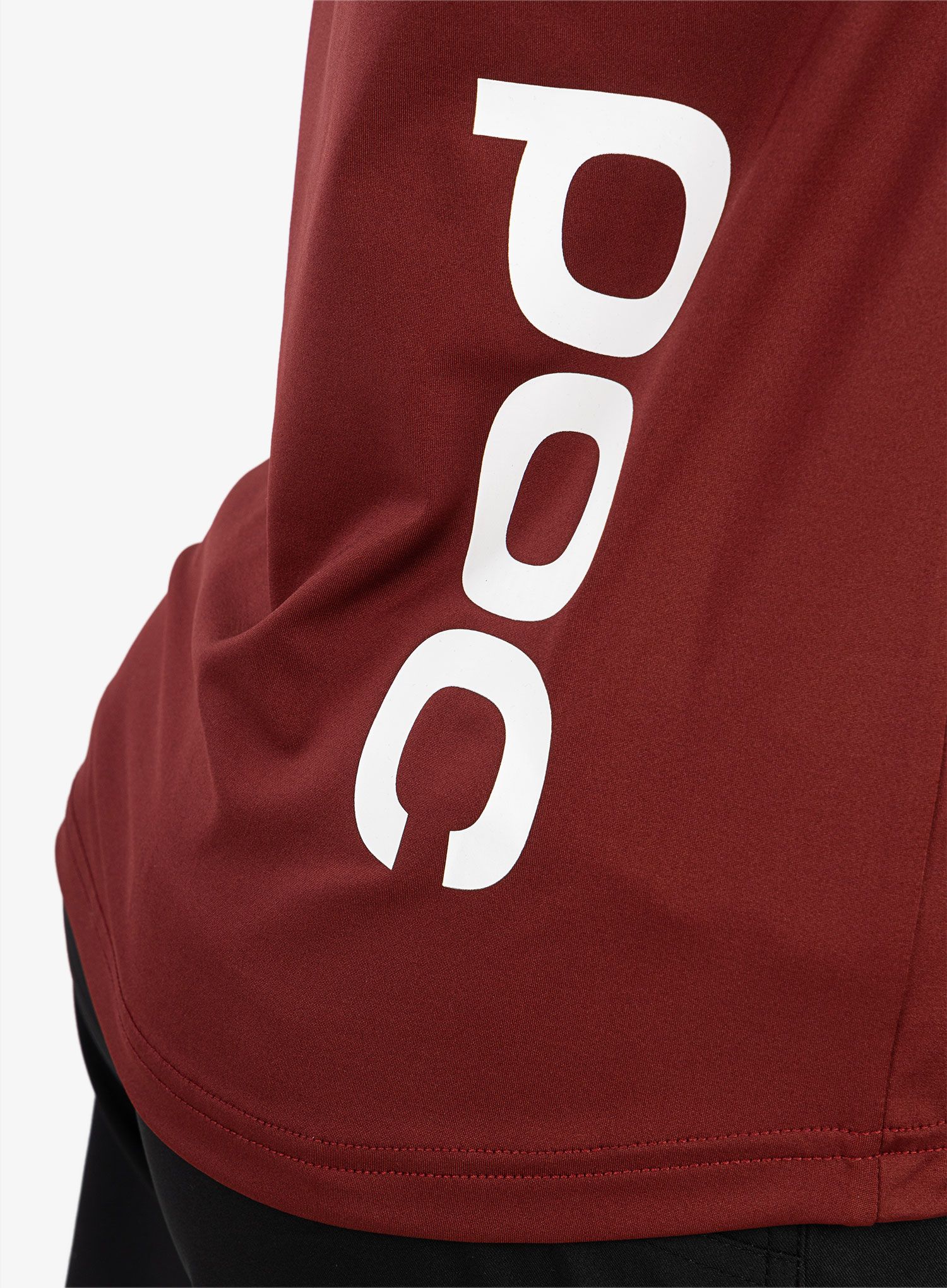 Dámské cyklistické tričko POC Reform Enduro Light Tee - garnet red