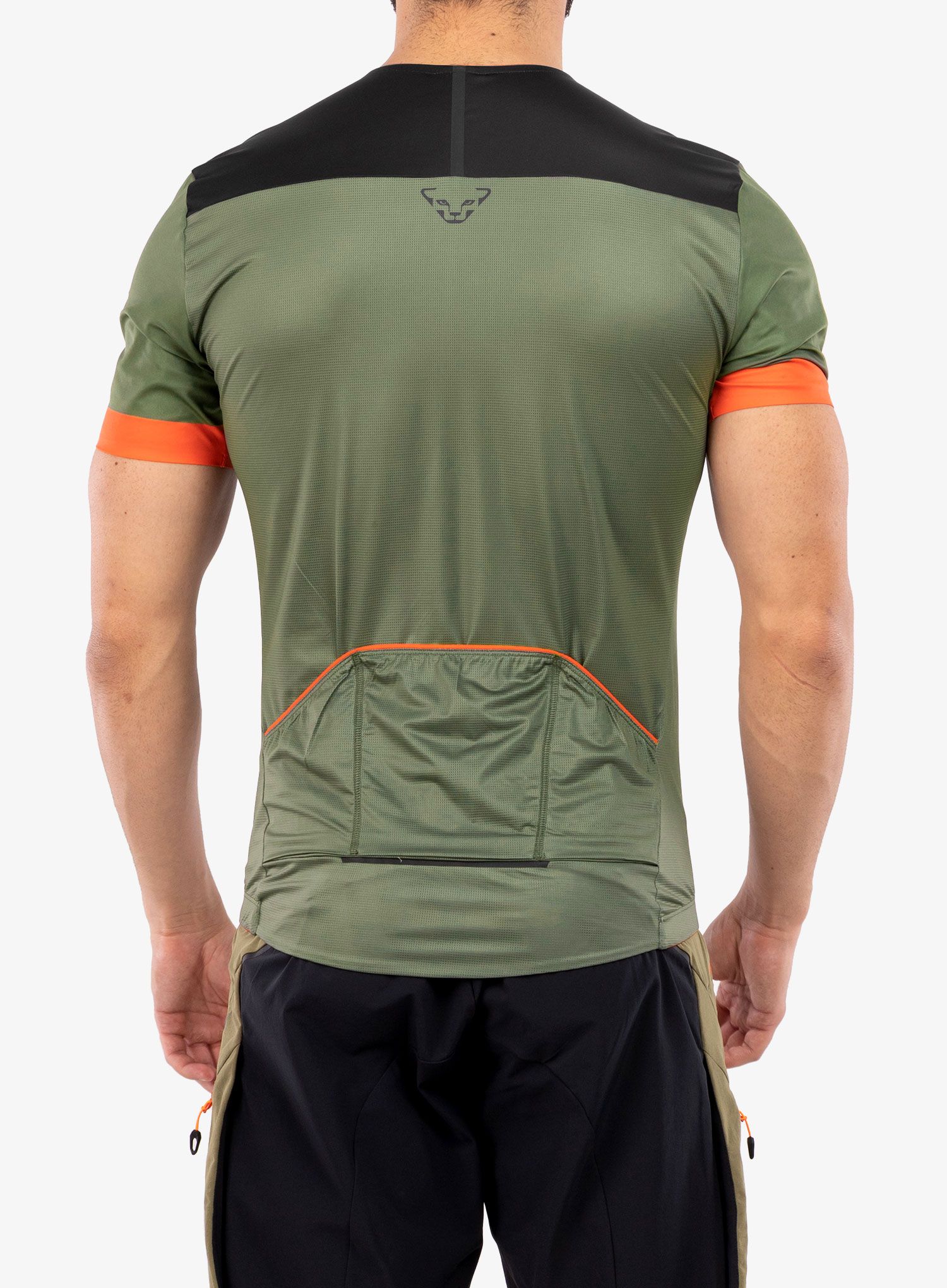 Cyklistické tričko Dynafit Ride Light 1/2 Zip Shirt - winter moss