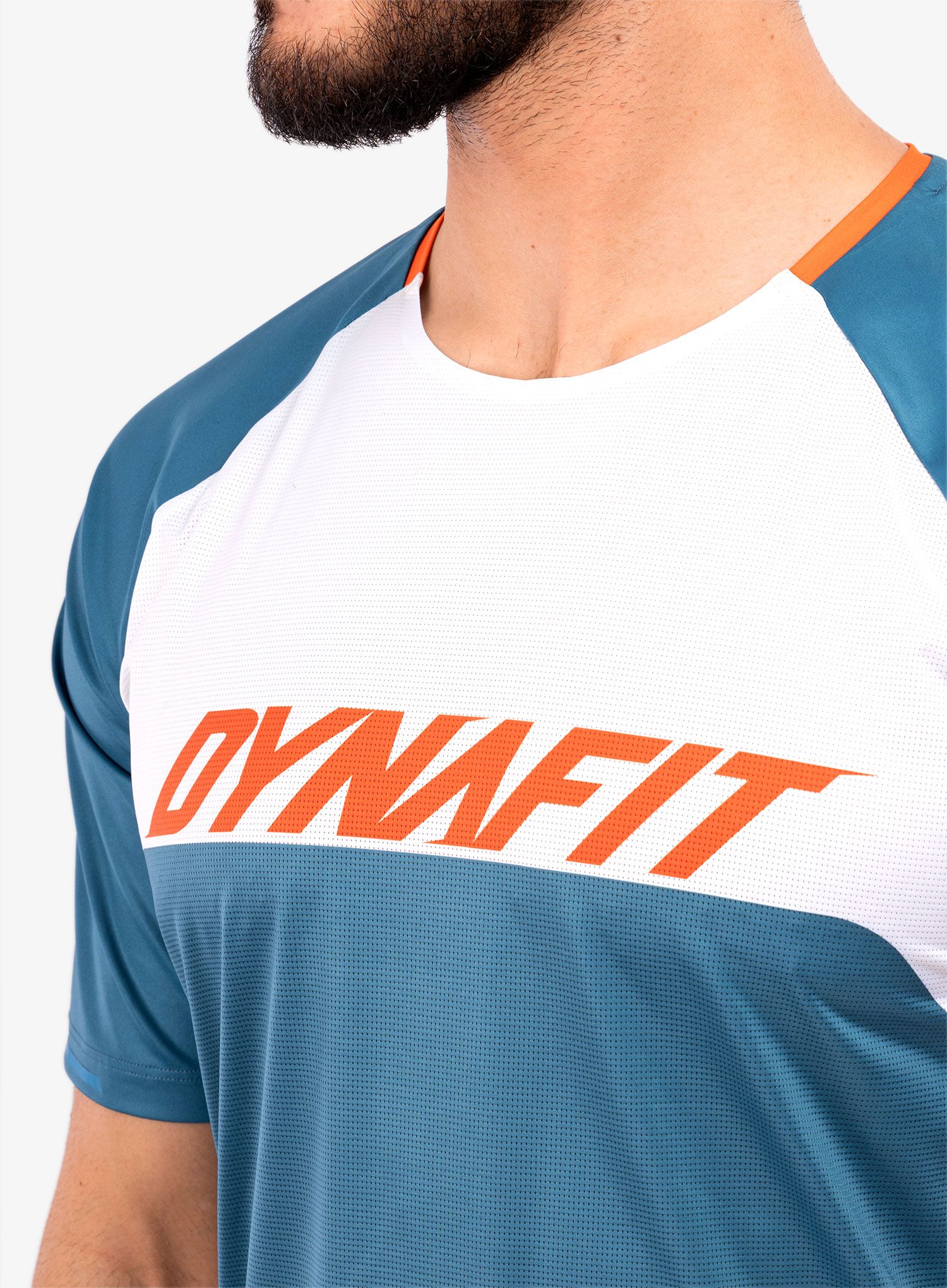 Cyklistické tričko Dynafit Ride Shirt - petrol/nimbus