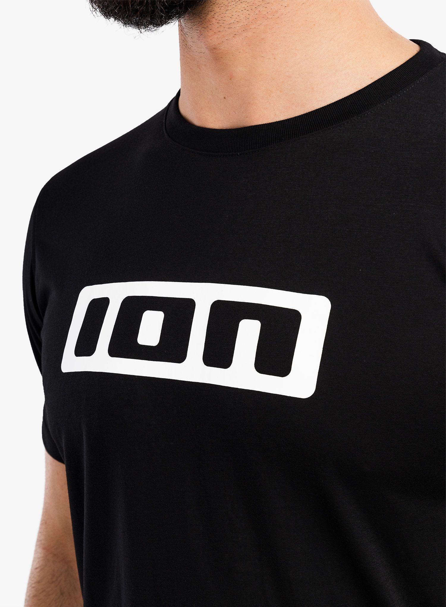 Tričko na kolo ION Logo SS DR - black