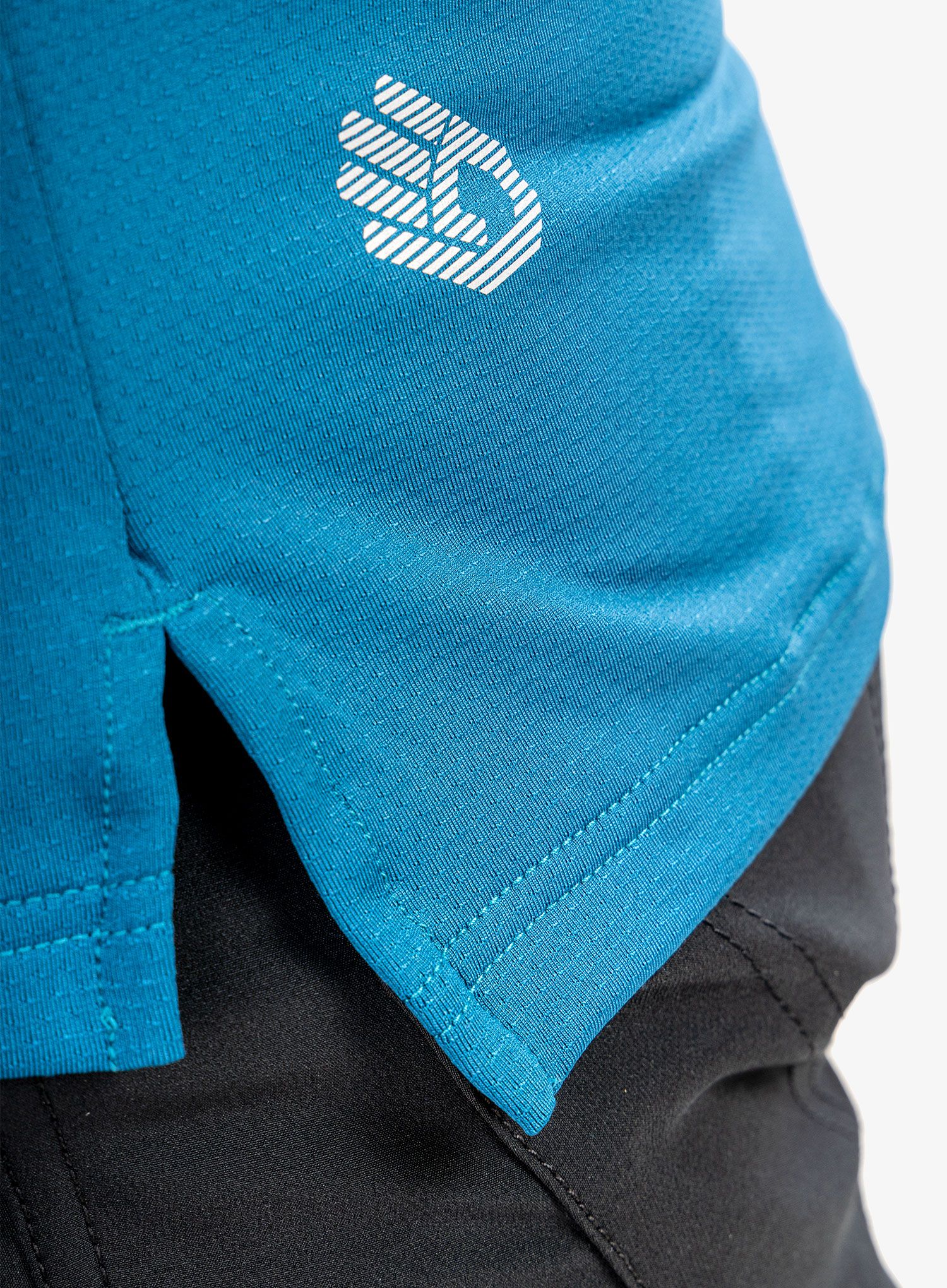 Cyklistické tričko Sensor Helium Jersey SS - saphire/trees