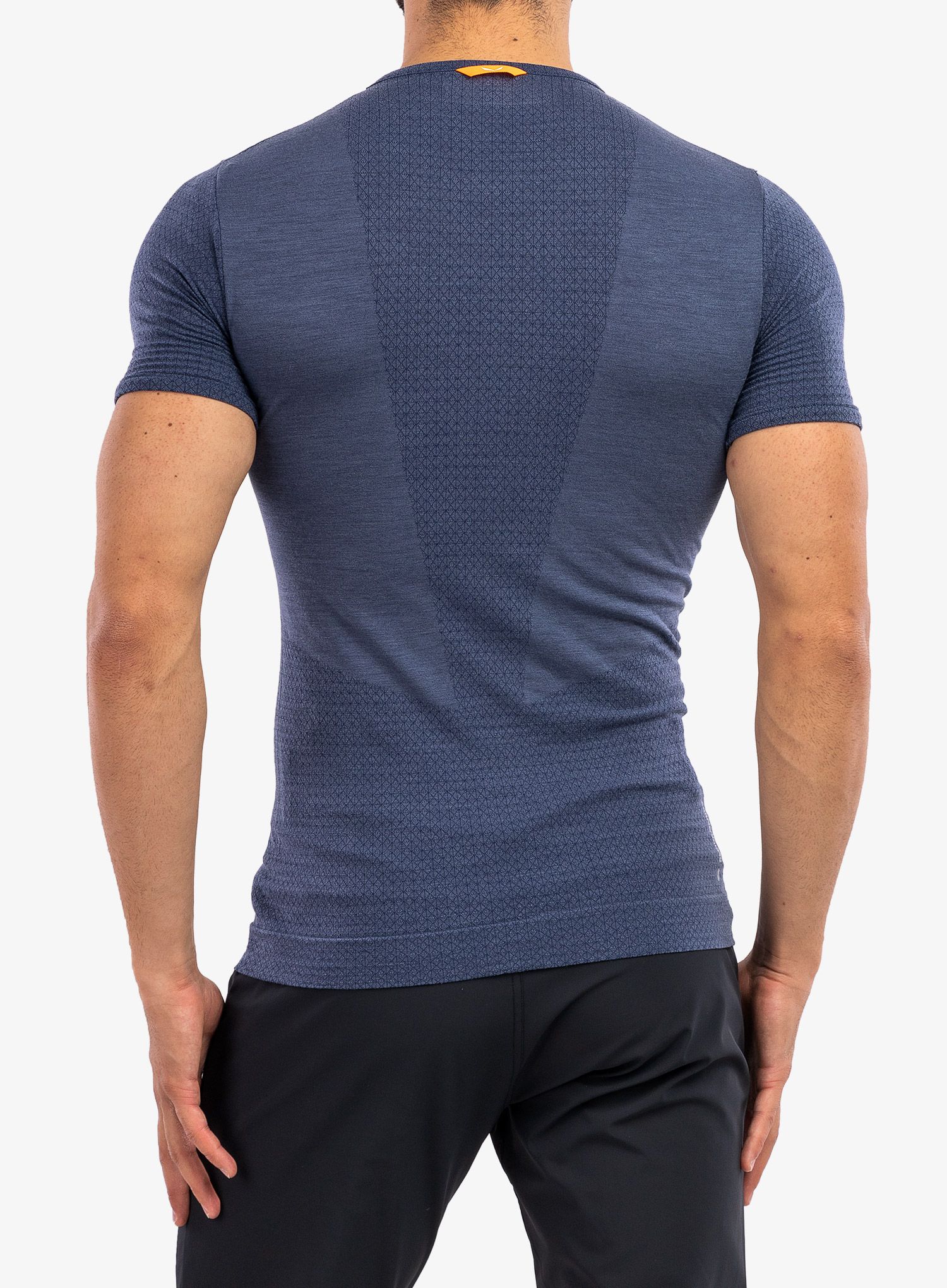Tričko Salewa Zebru Medium Warm Amr T-Shirt - dark denim