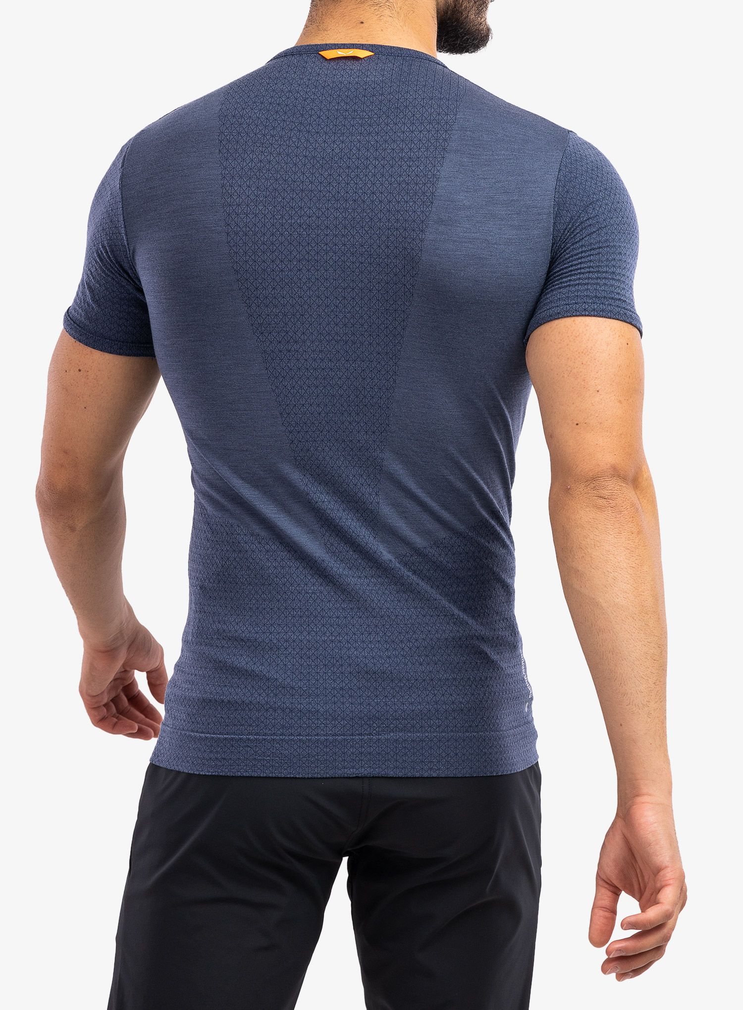 Tričko Salewa Zebru Medium Warm Amr T-Shirt - dark denim