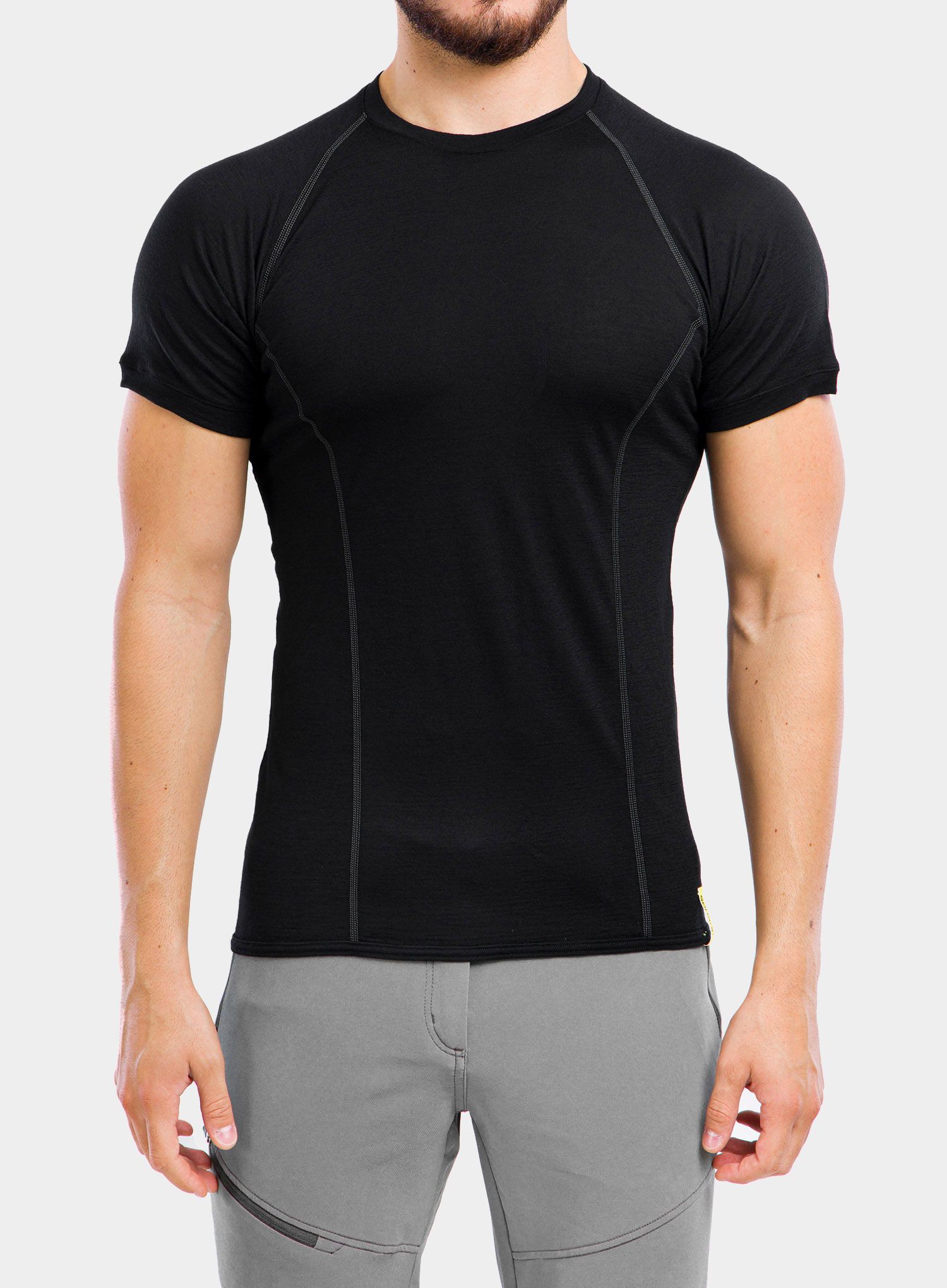 Termotriko Sensor Merino Active Tee S/S - black