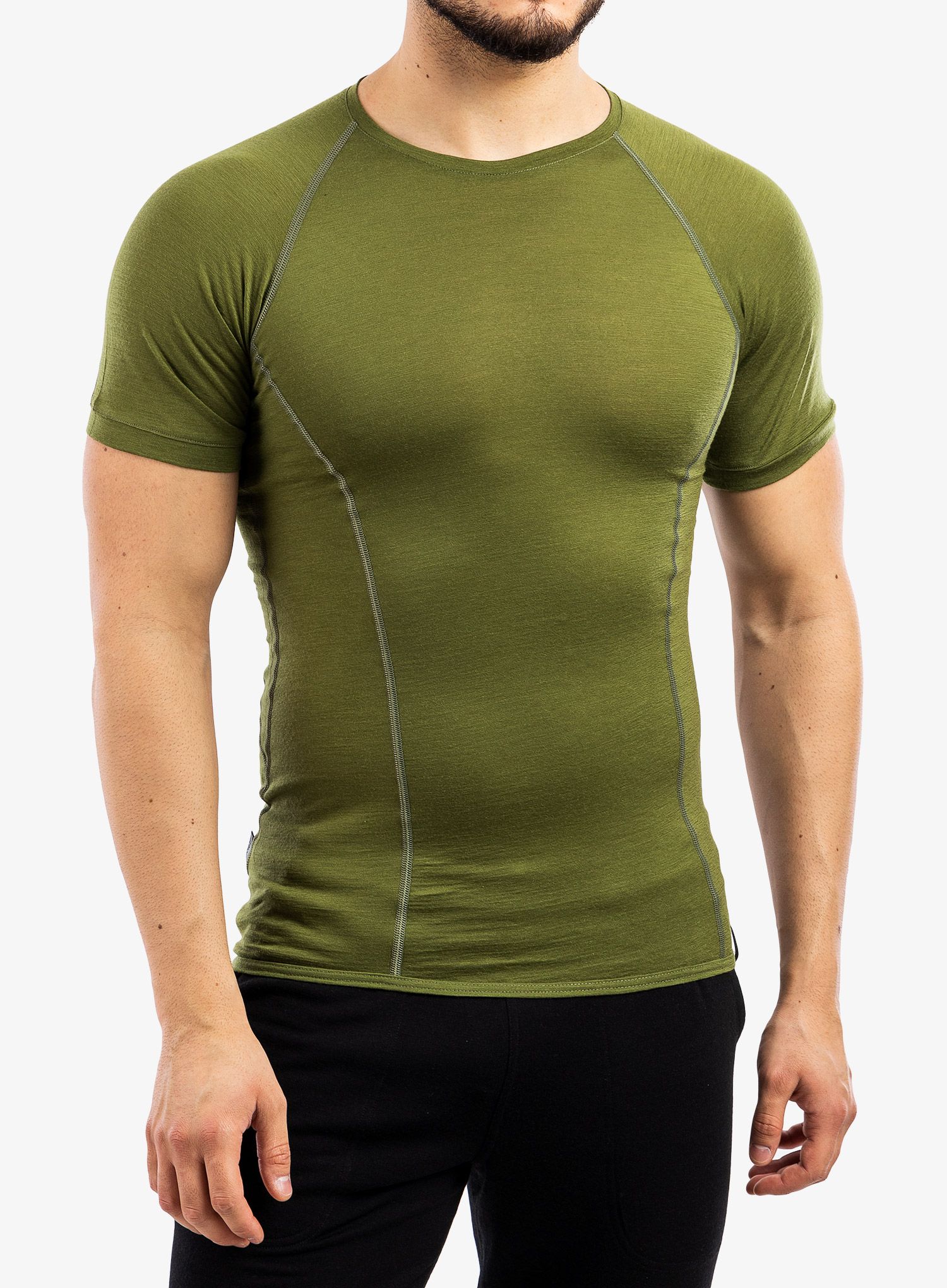 Termoaktivní tričko Sensor Merino Active Tee SS - safari
