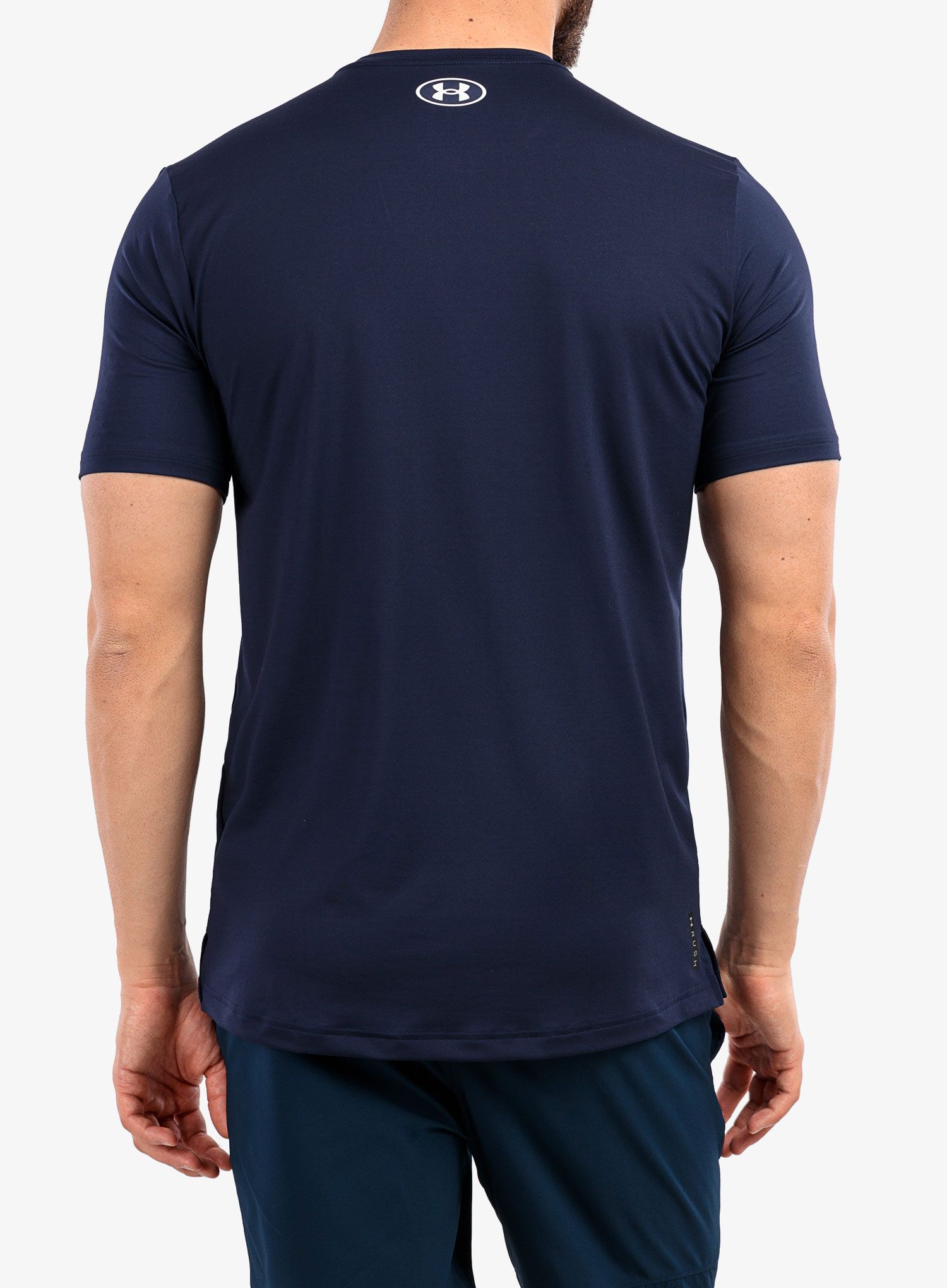 Tréninkové tričko Under Armour Rush Energy SS - navy/white