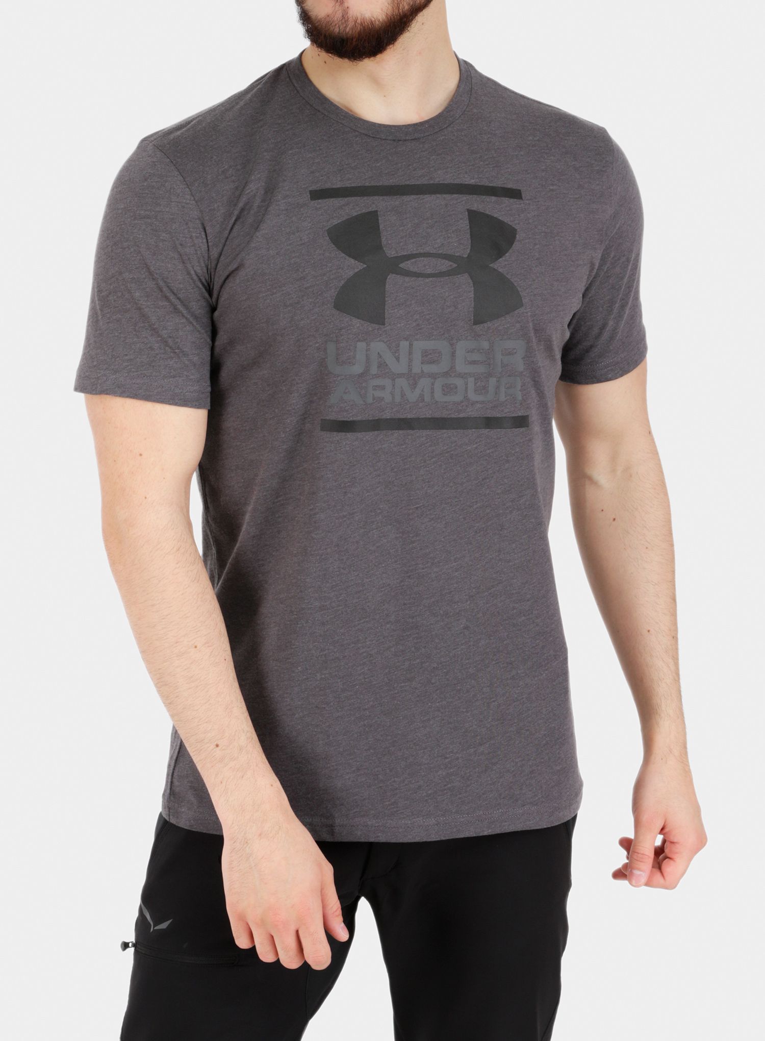 Tričko Under Armour GL Foundation SS T - charcoal/graphite