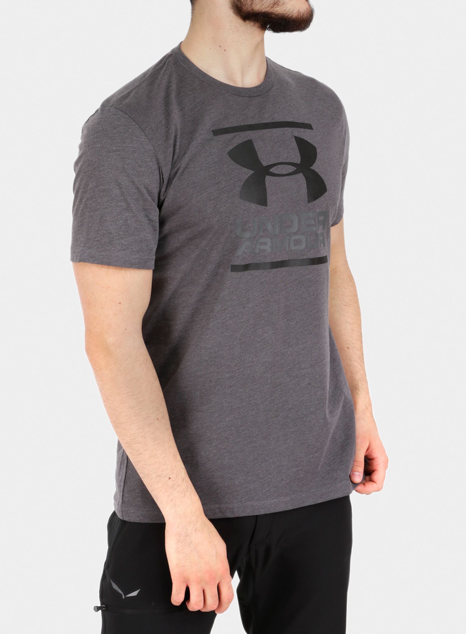 Tričko Under Armour GL Foundation SS T - charcoal/graphite