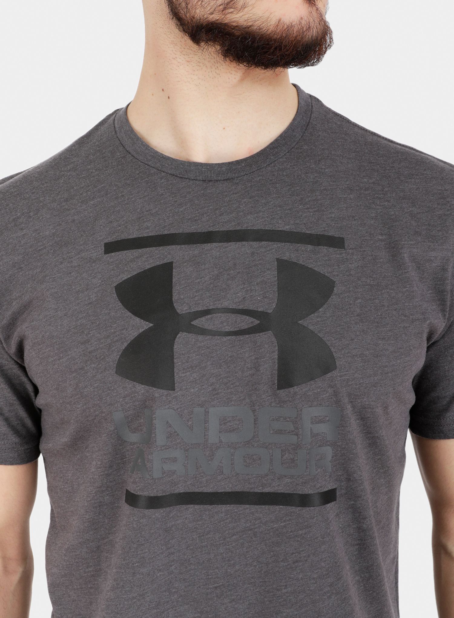Tričko Under Armour GL Foundation SS T - charcoal/graphite