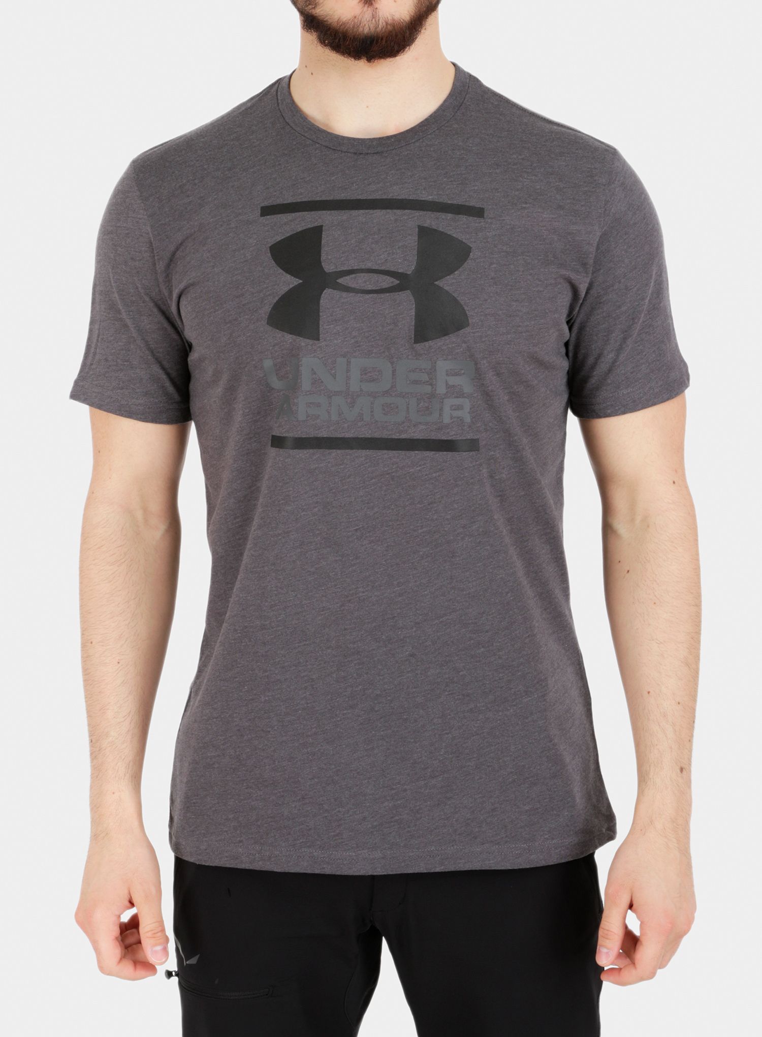 Tričko Under Armour GL Foundation SS T - charcoal/graphite