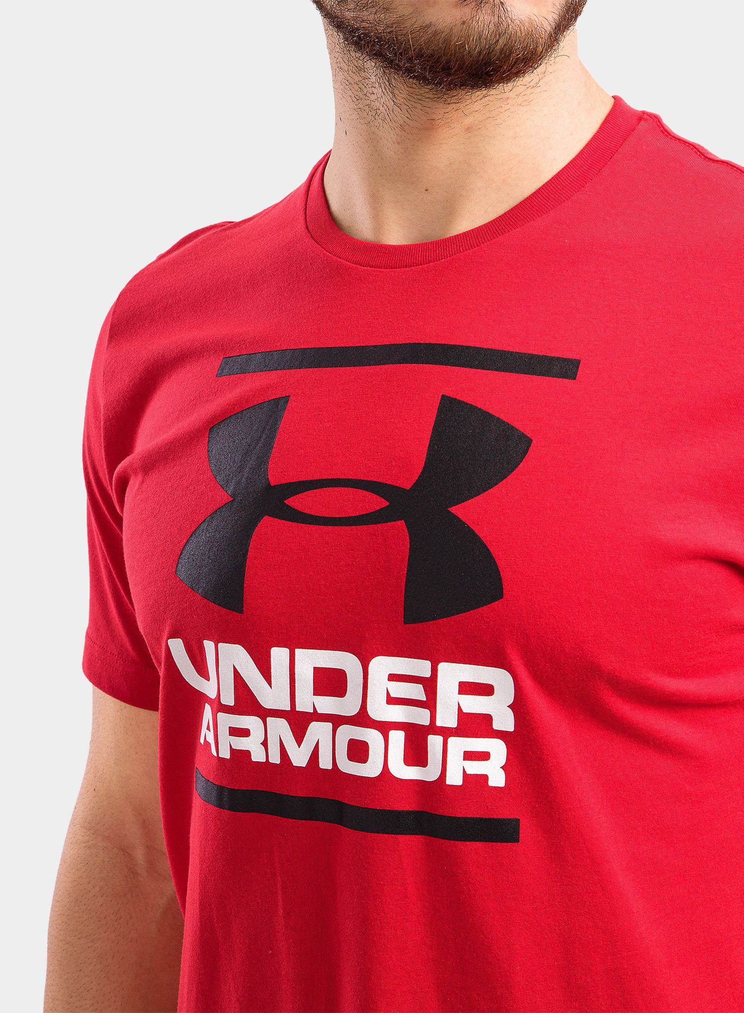 Tričko Under Armour GL Foundation SS T - red/white/black