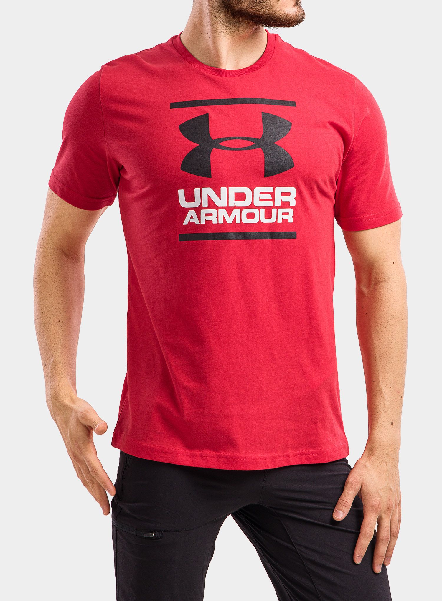 Tričko Under Armour GL Foundation SS T - red/white/black