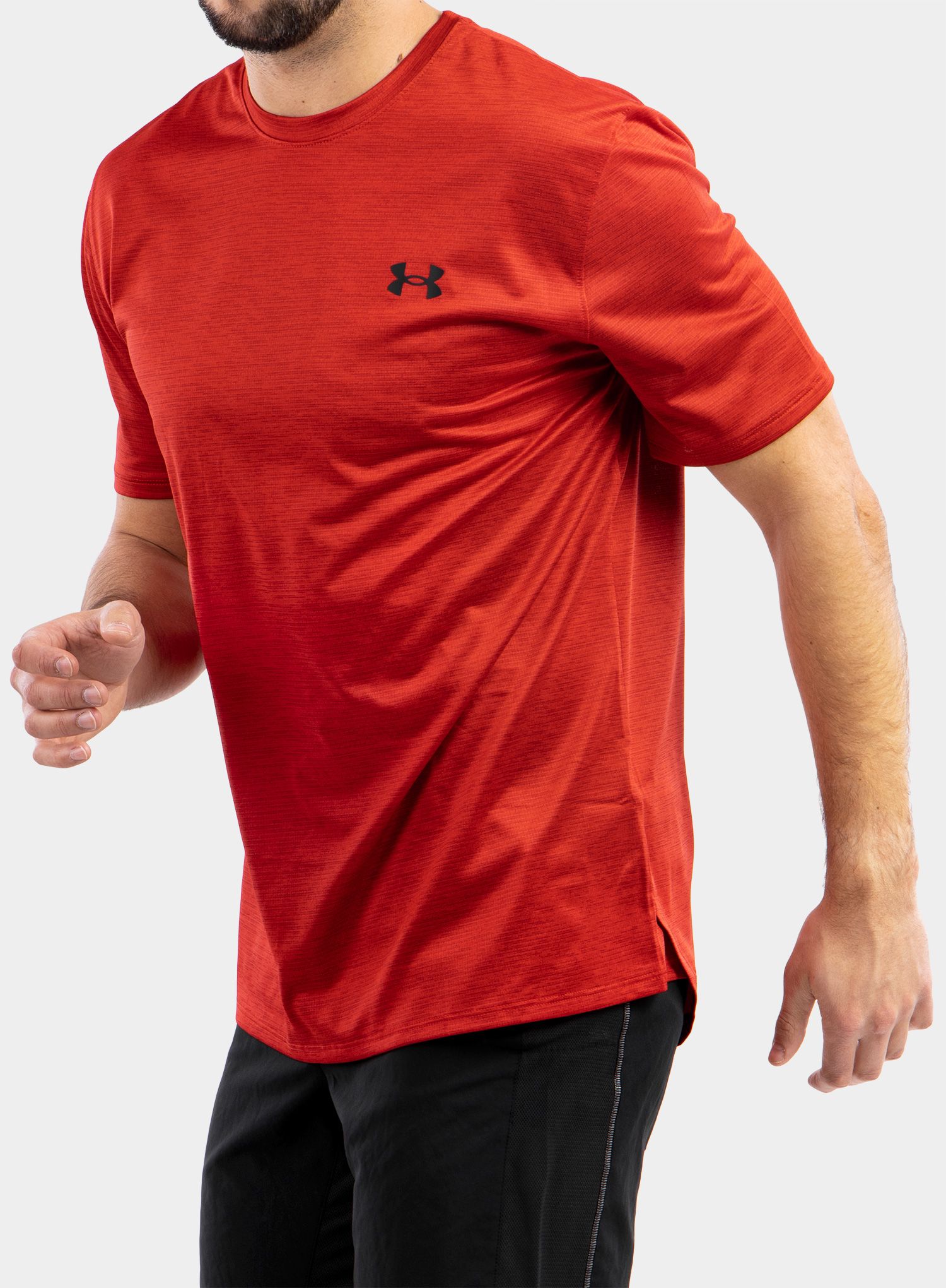 Tričko Under Armour Training Vent 2.0 S/S - red/black