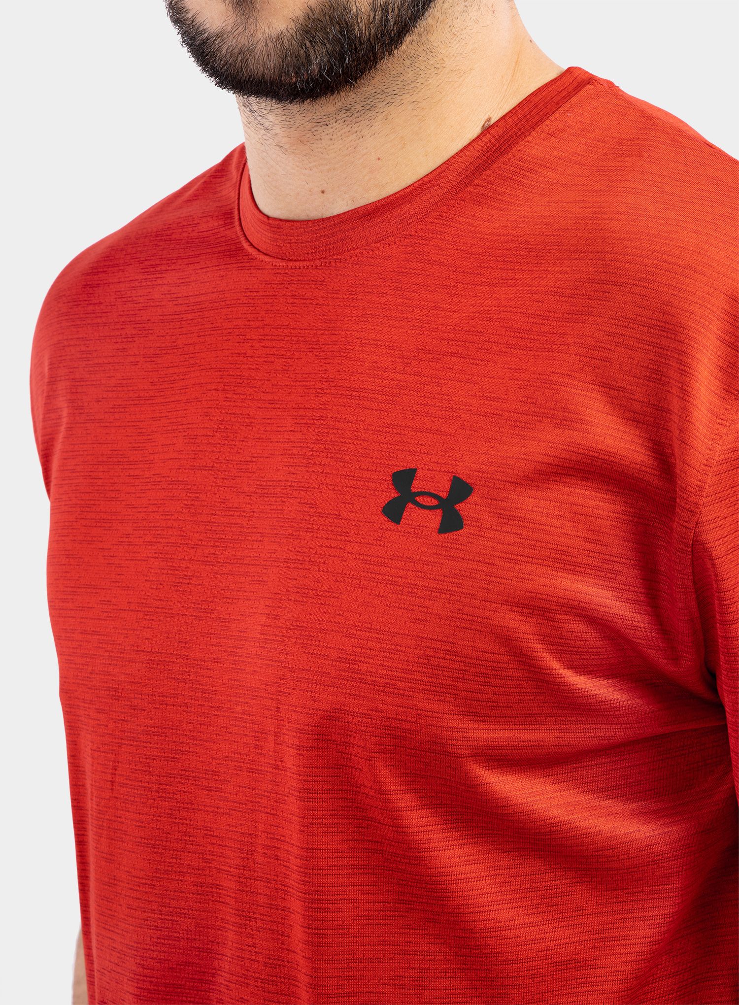 Tričko Under Armour Training Vent 2.0 S/S - red/black