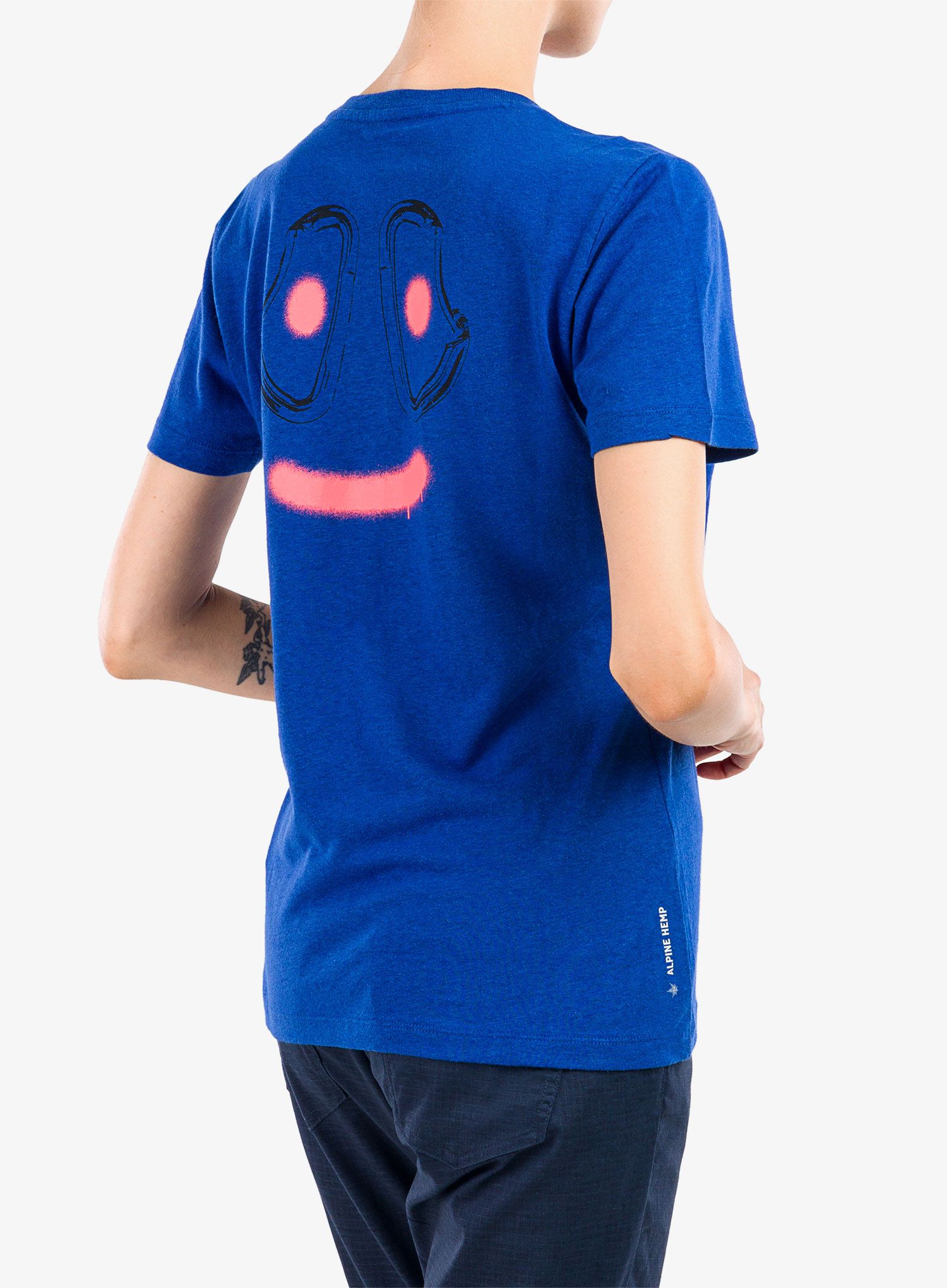 Dámské lezecké tričko Salewa Lavaredo Hemp Print T-Shirt - electric