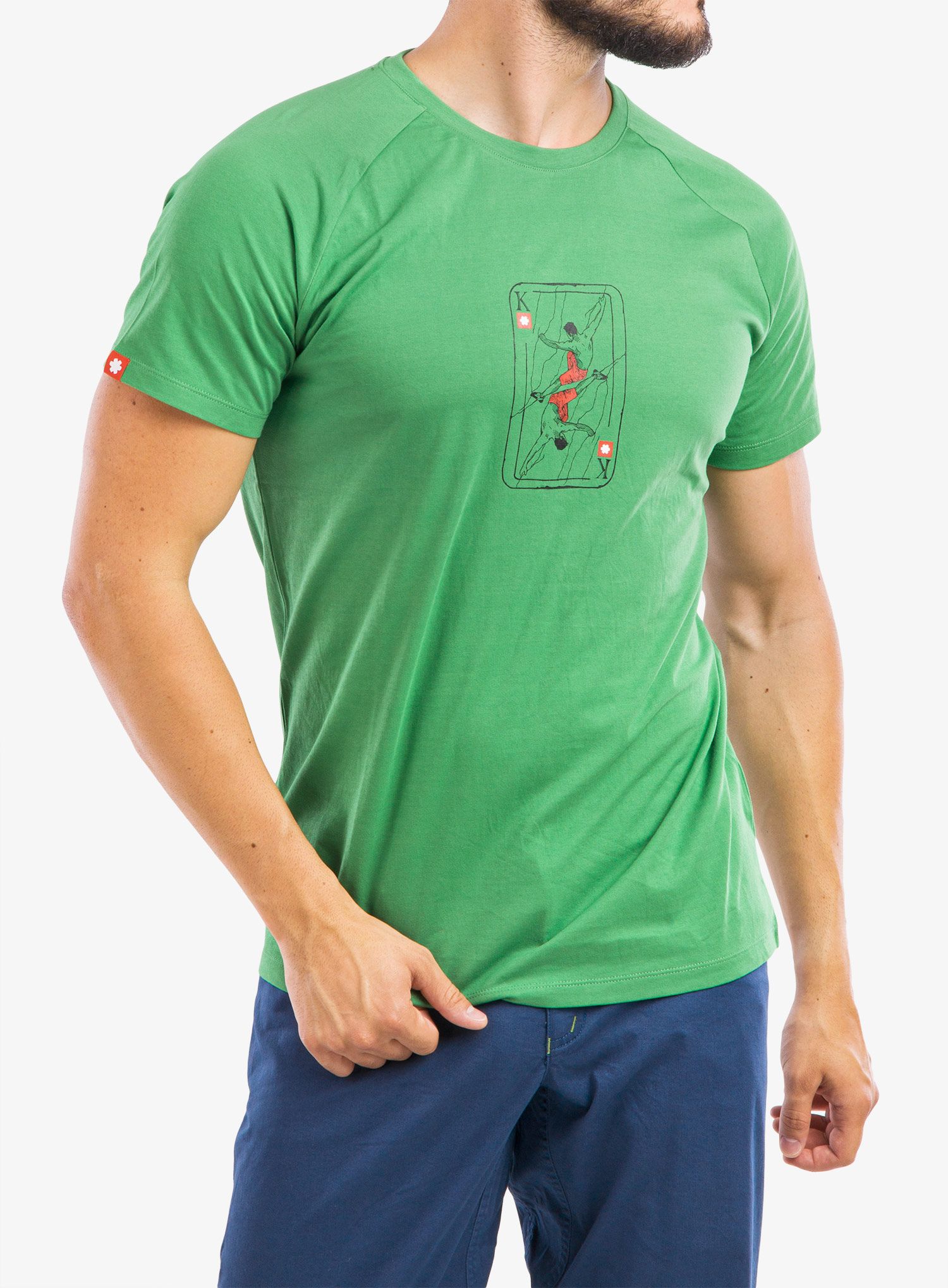 Lezecké tričko Ocun Raglan T - green mint