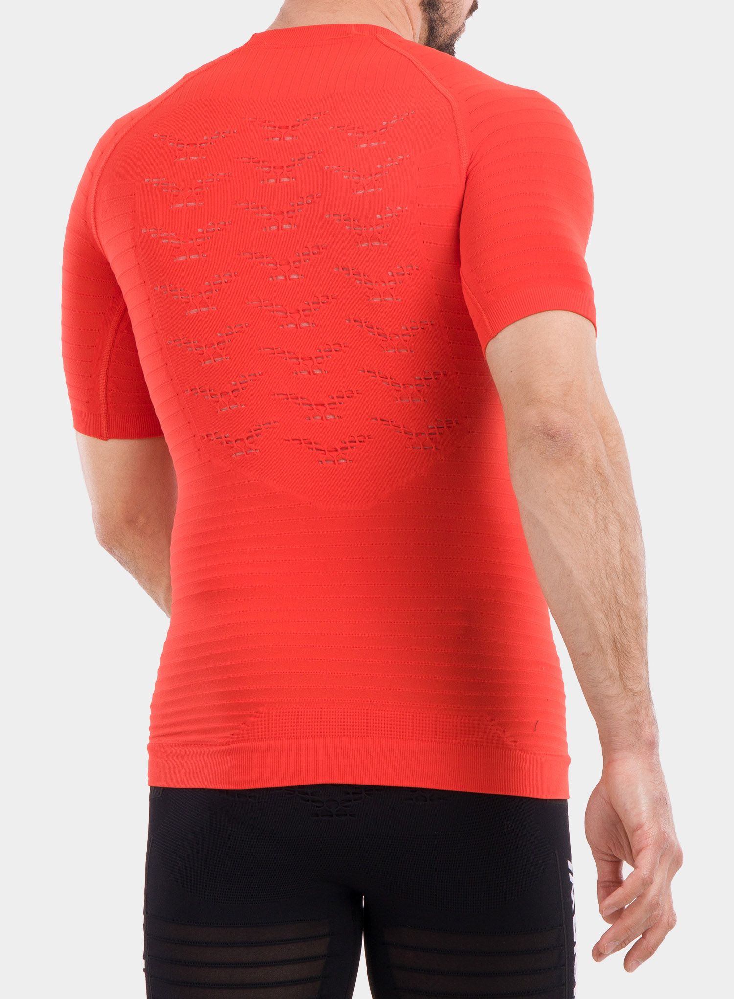 Tričko X-Bionic Effektor 4.0 Run - sunset orange/pearl grey