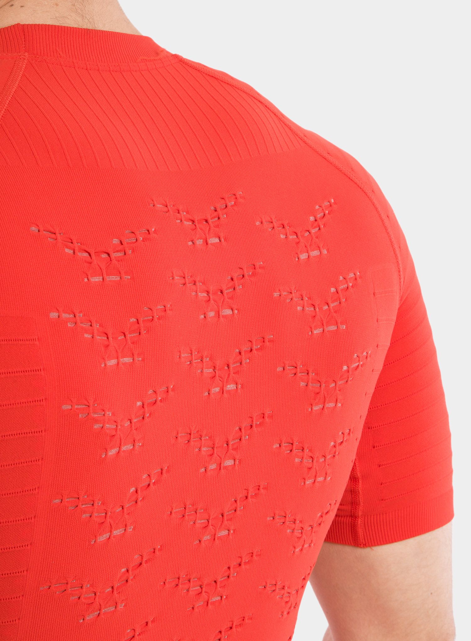 Tričko X-Bionic Effektor 4.0 Run - sunset orange/pearl grey