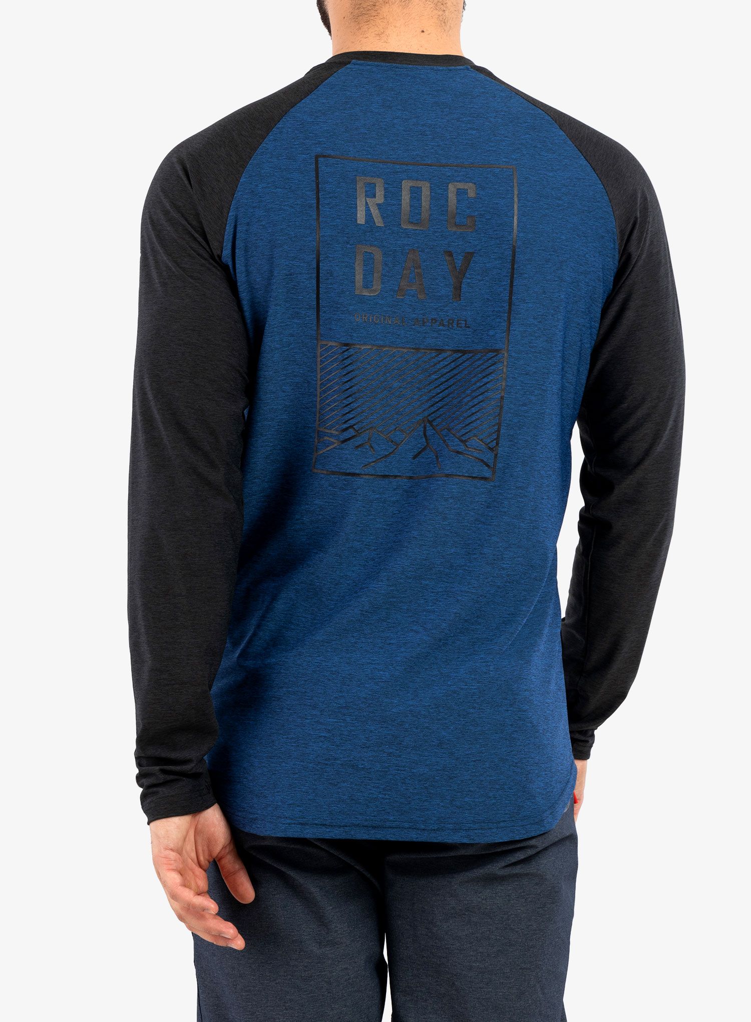 Mikina bez kapuce Rocday Stage - black/blue